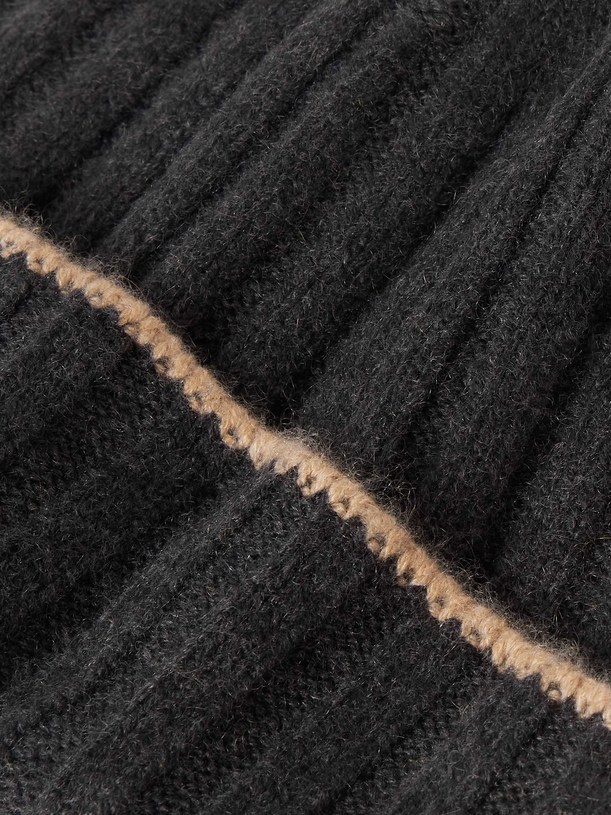 BRUNELLO CUCINELLI Ribbed Cashmere Beanie