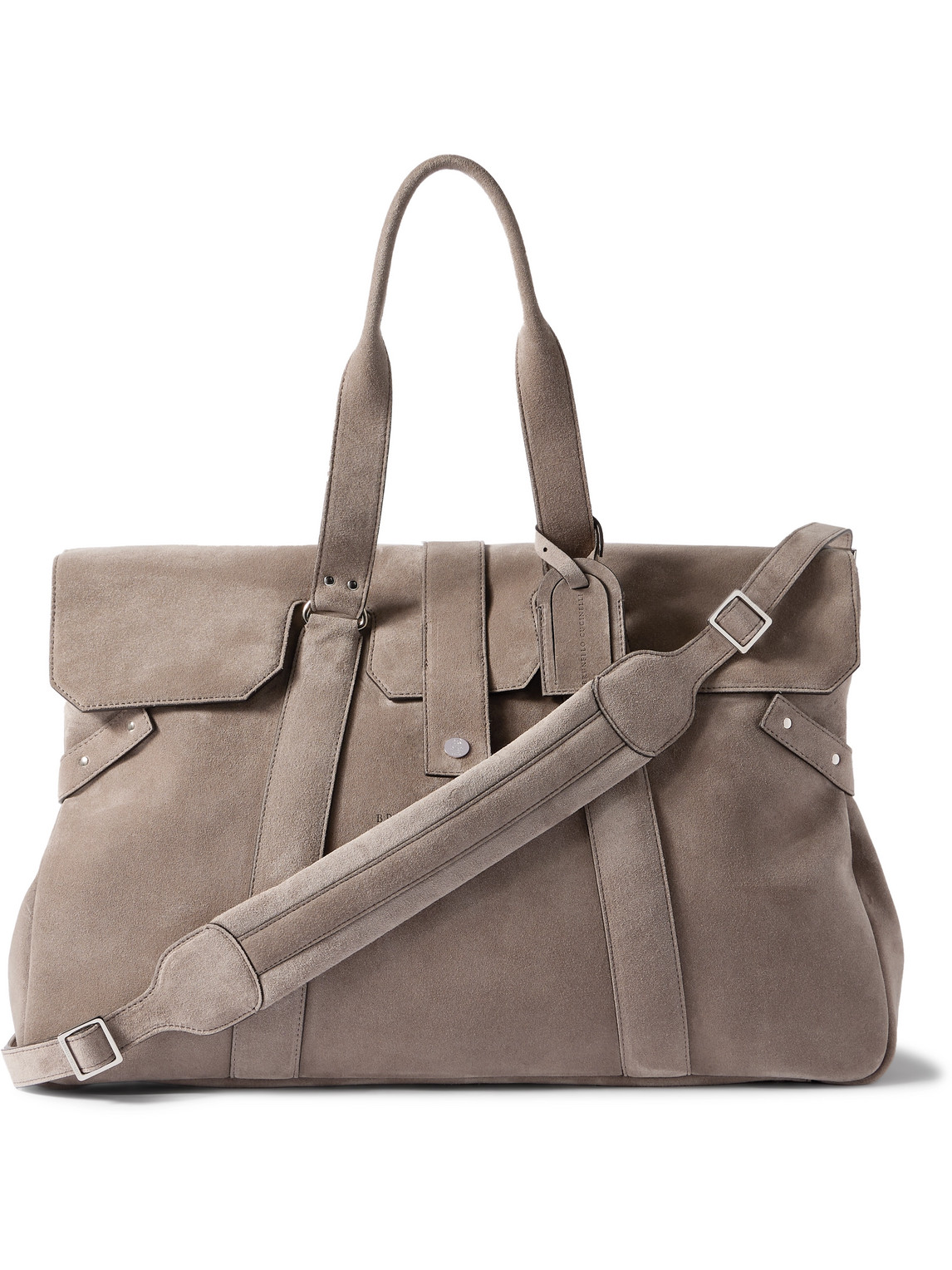 Brunello Cucinelli - Suede Weekend Bag - Curated Menswear