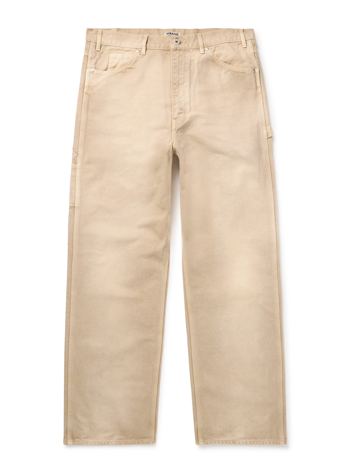 Duck Straight-Leg Garment-Dyed Jeans
