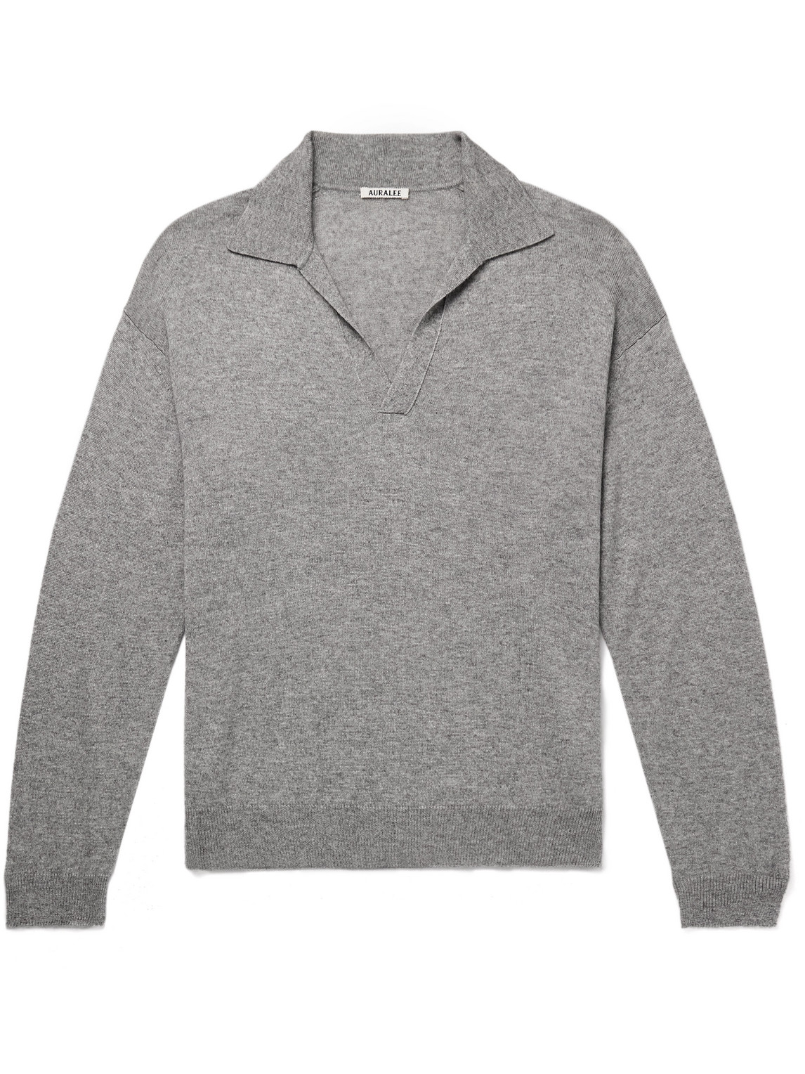 Cashmere and Silk-Blend Polo Shirt