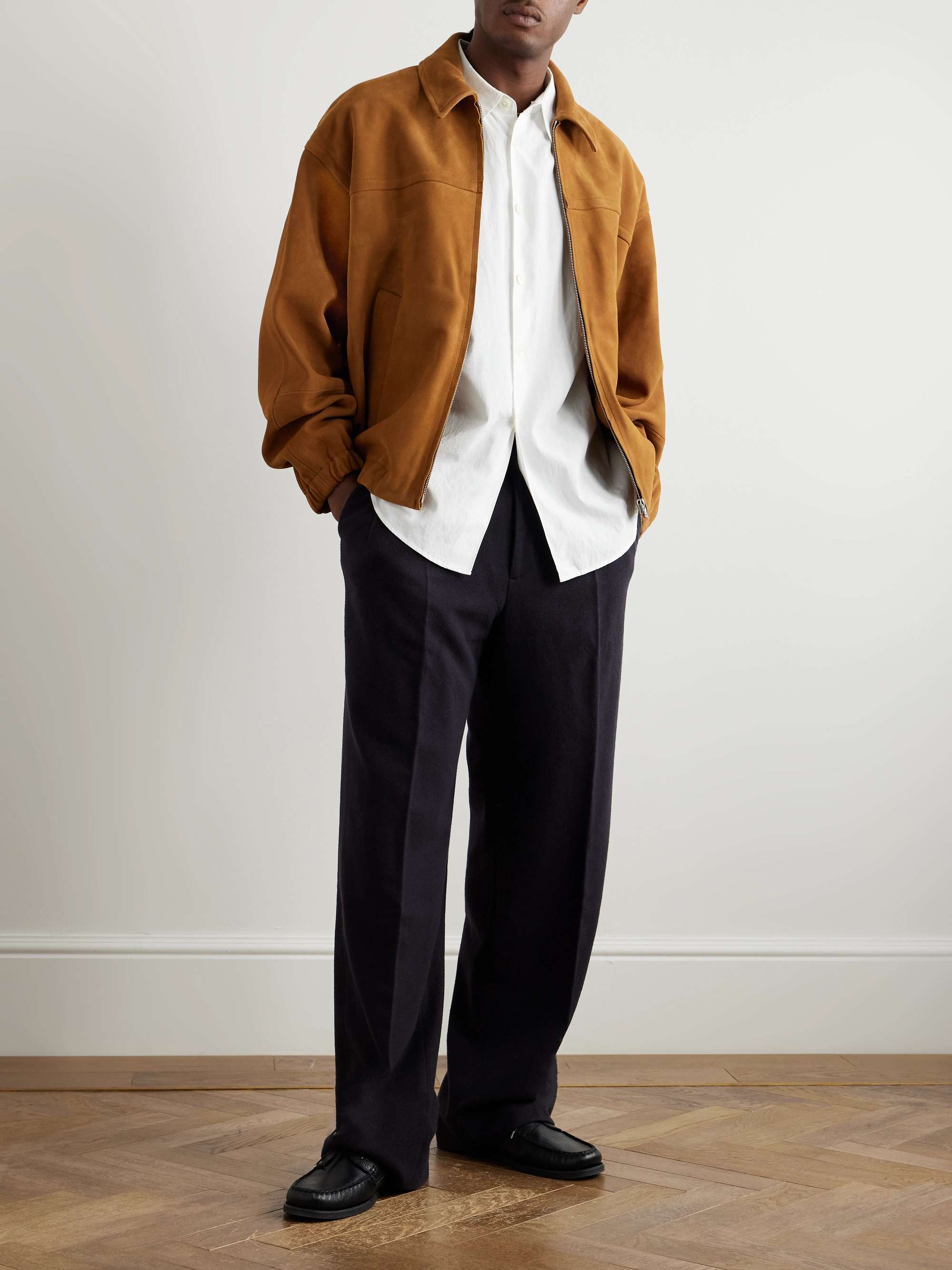 AURALEE Suede Jacket for Men | MR PORTER AURALEE Suede Jacket for Men | MR PORTER