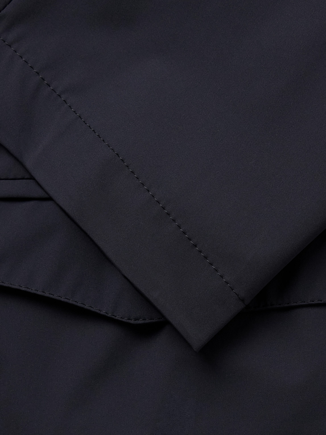 Herno Slim-fit Shell Blazer In Blue