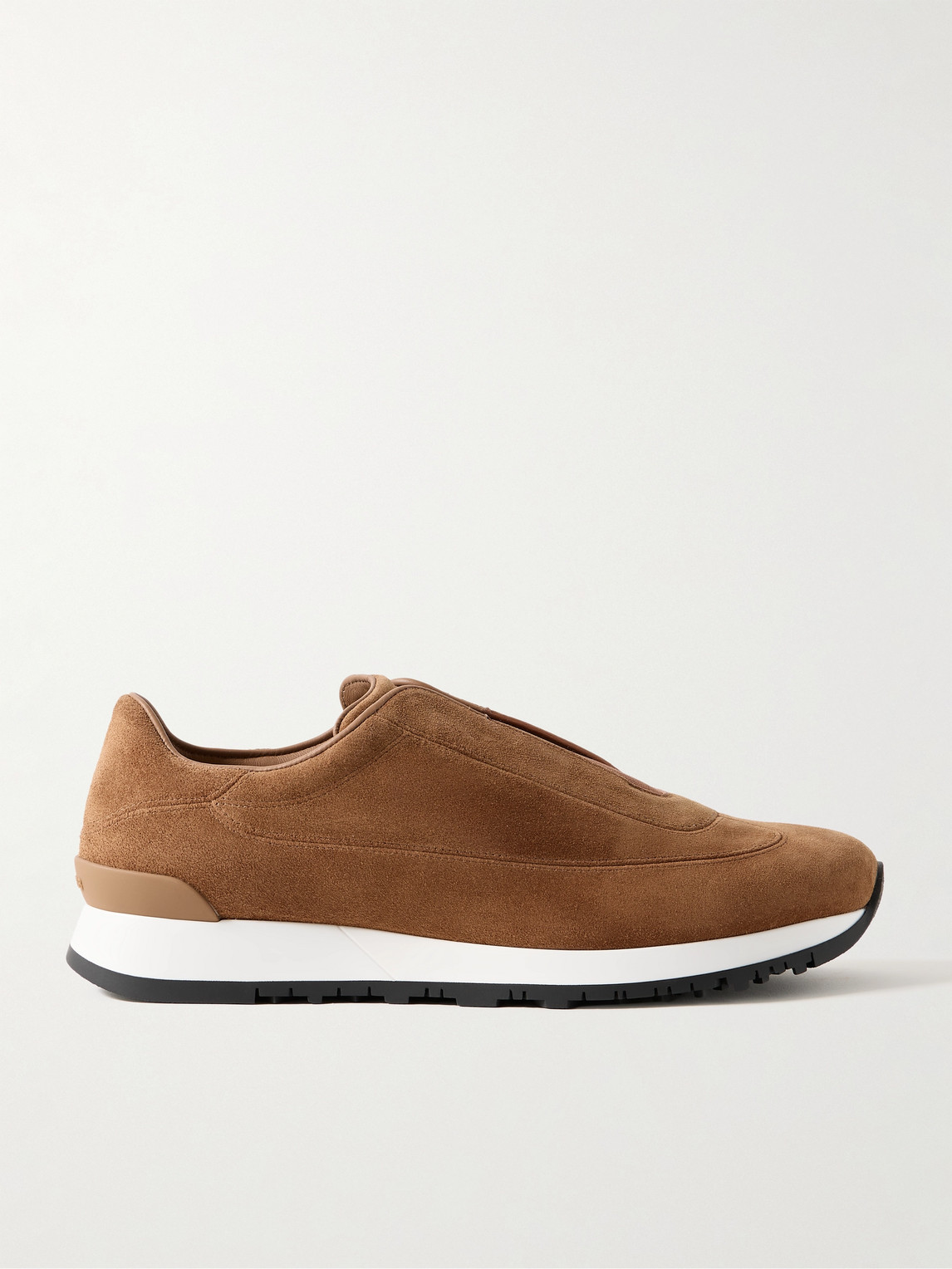 John Lobb Lift Suede Slip-On Sneakers - Men