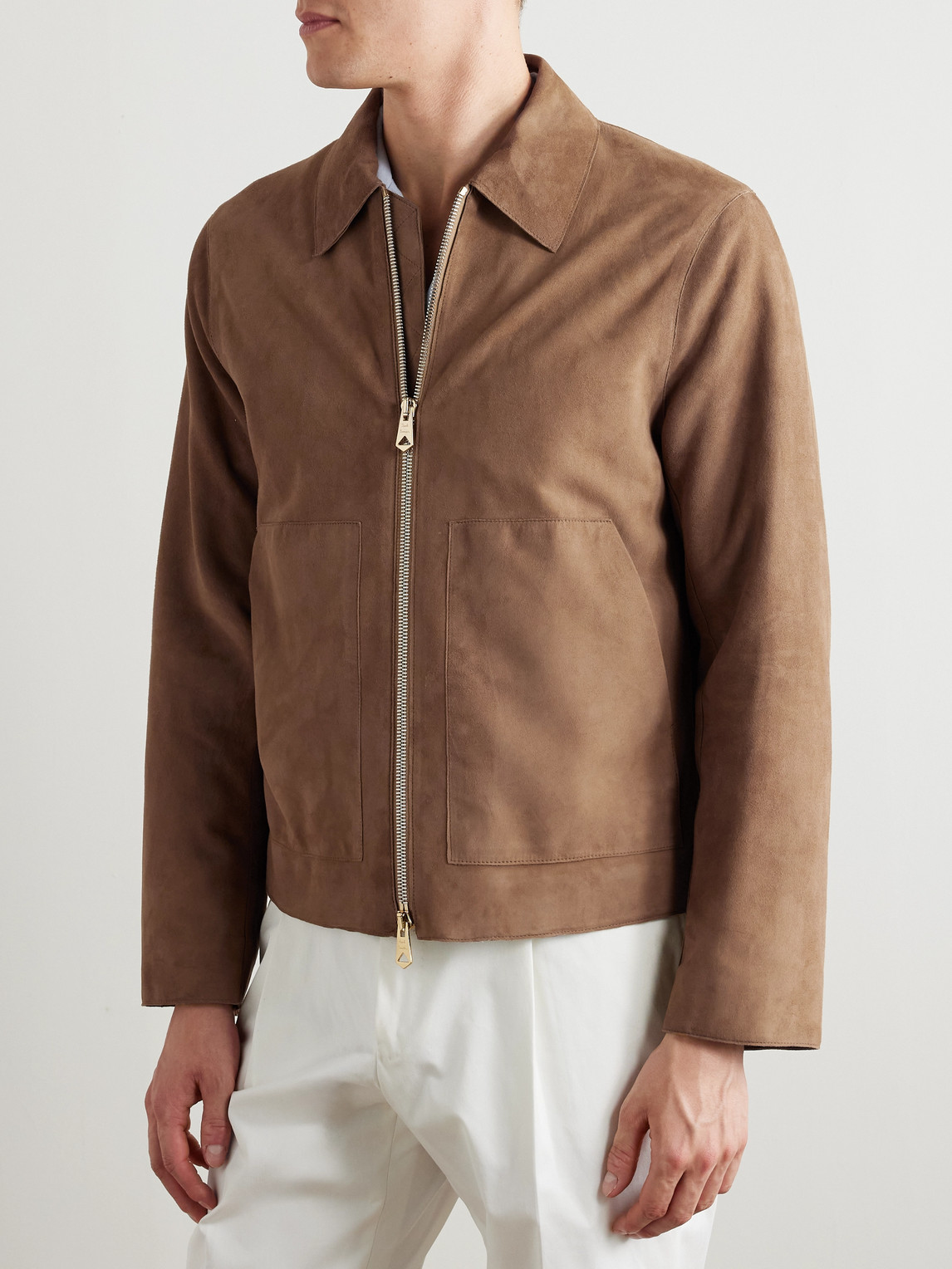 PAUL SMITH SUEDE BOMBER JACKET