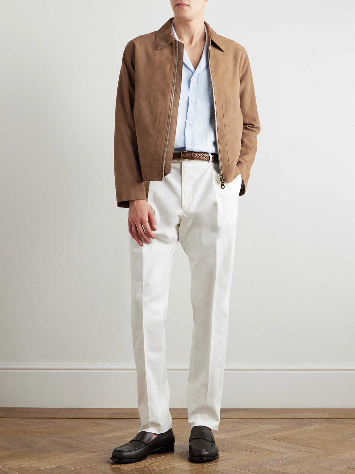PAUL SMITH SUEDE BOMBER JACKET