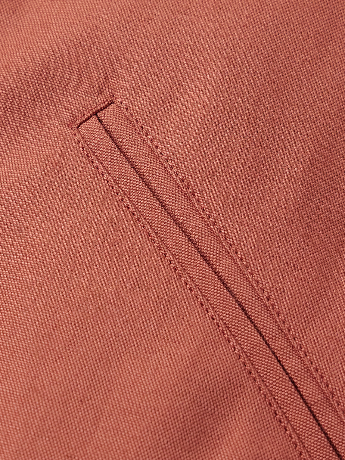 PAUL SMITH LINEN, COTTON AND LYOCELL-BLEND BOMBER JACKET 