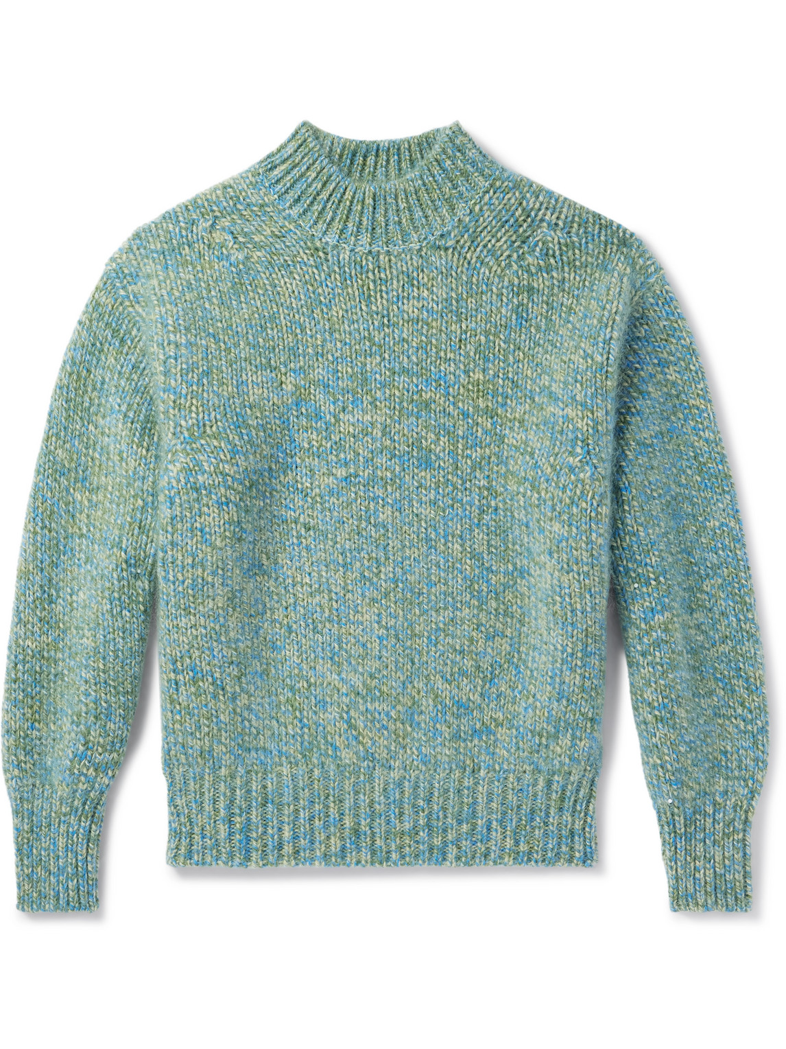 Ribbed Wool-Blend Sweater