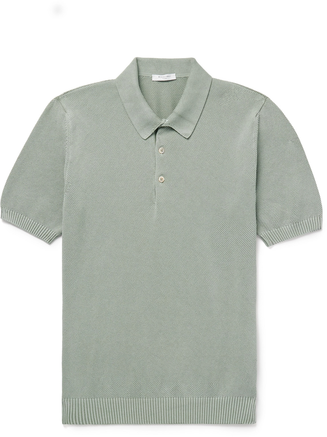Slim-Fit Cotton-Piqué Polo Shirt