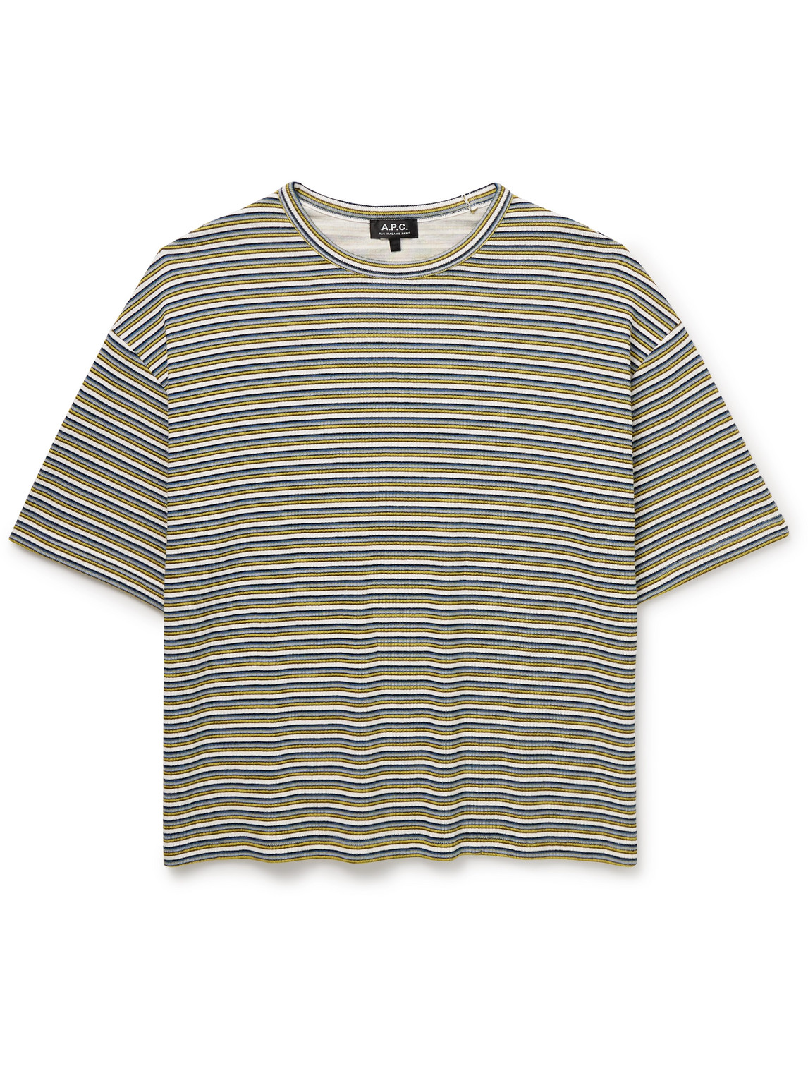 Bahia Jacquard-Knit Organic Cotton-Blend T-Shirt