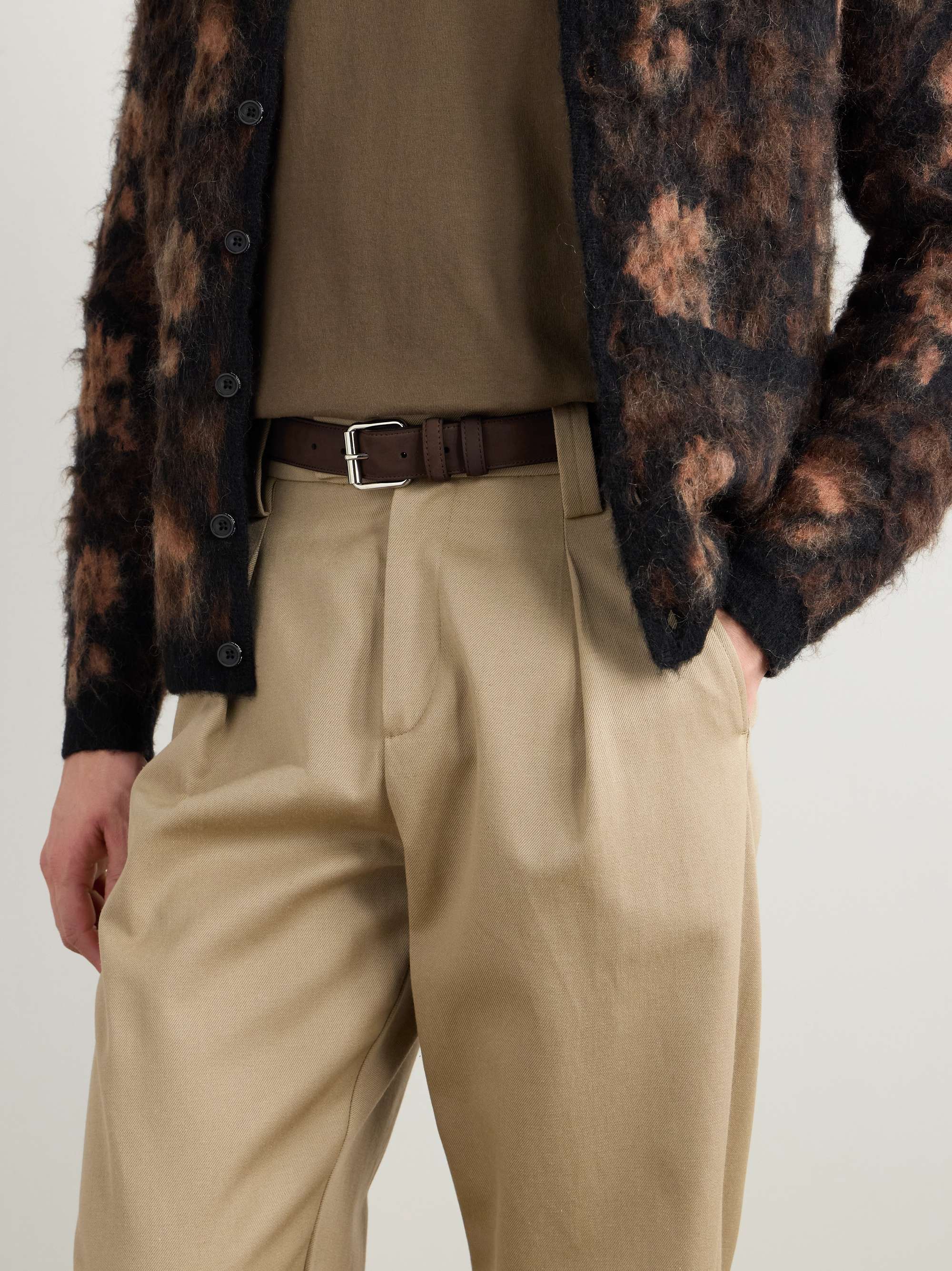 OUR LEGACY Constructor Faux Fur-Trimmed Canvas Bomber Jacket