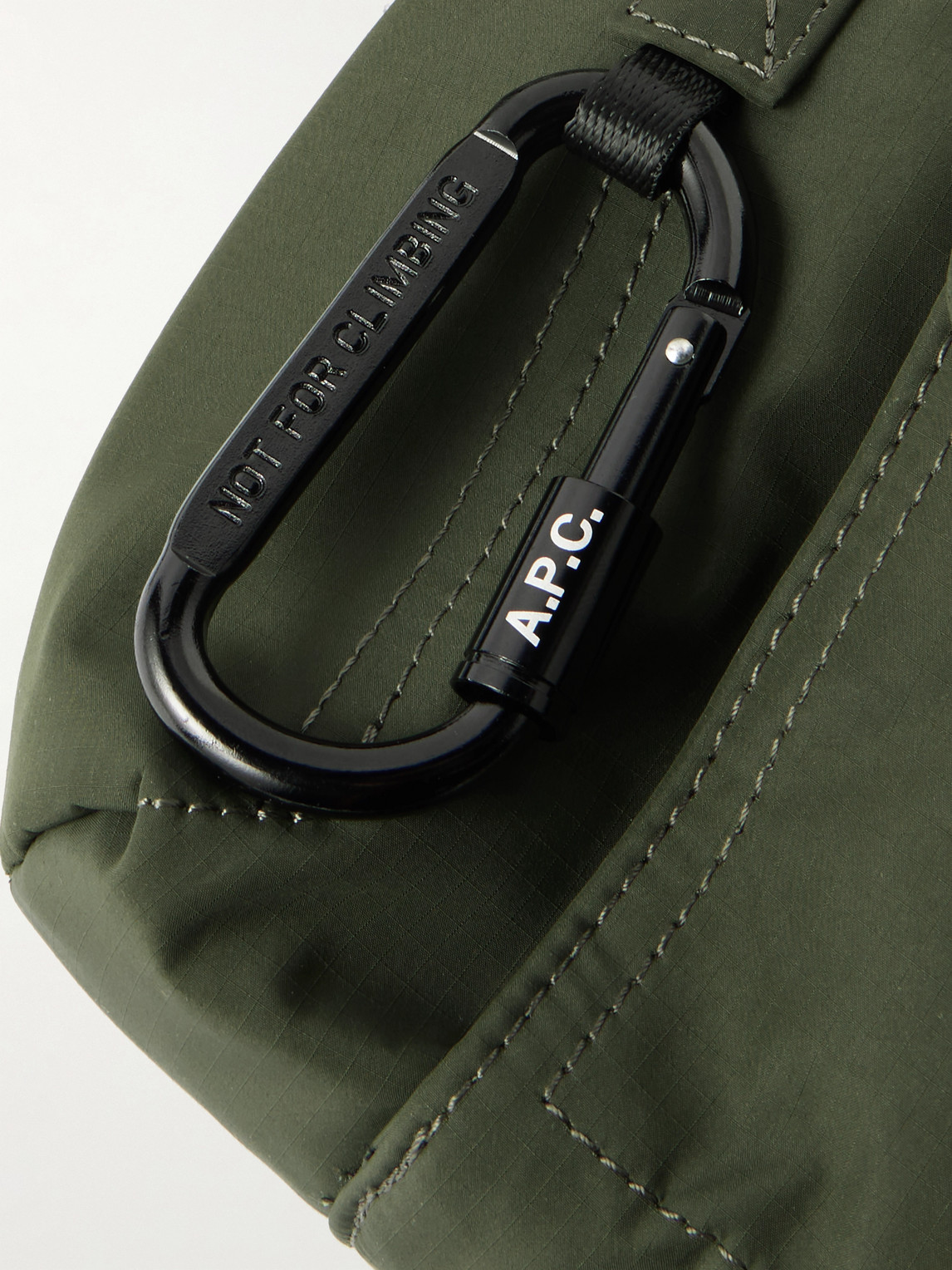 Apc Trek Shell Messenger Bag In Green