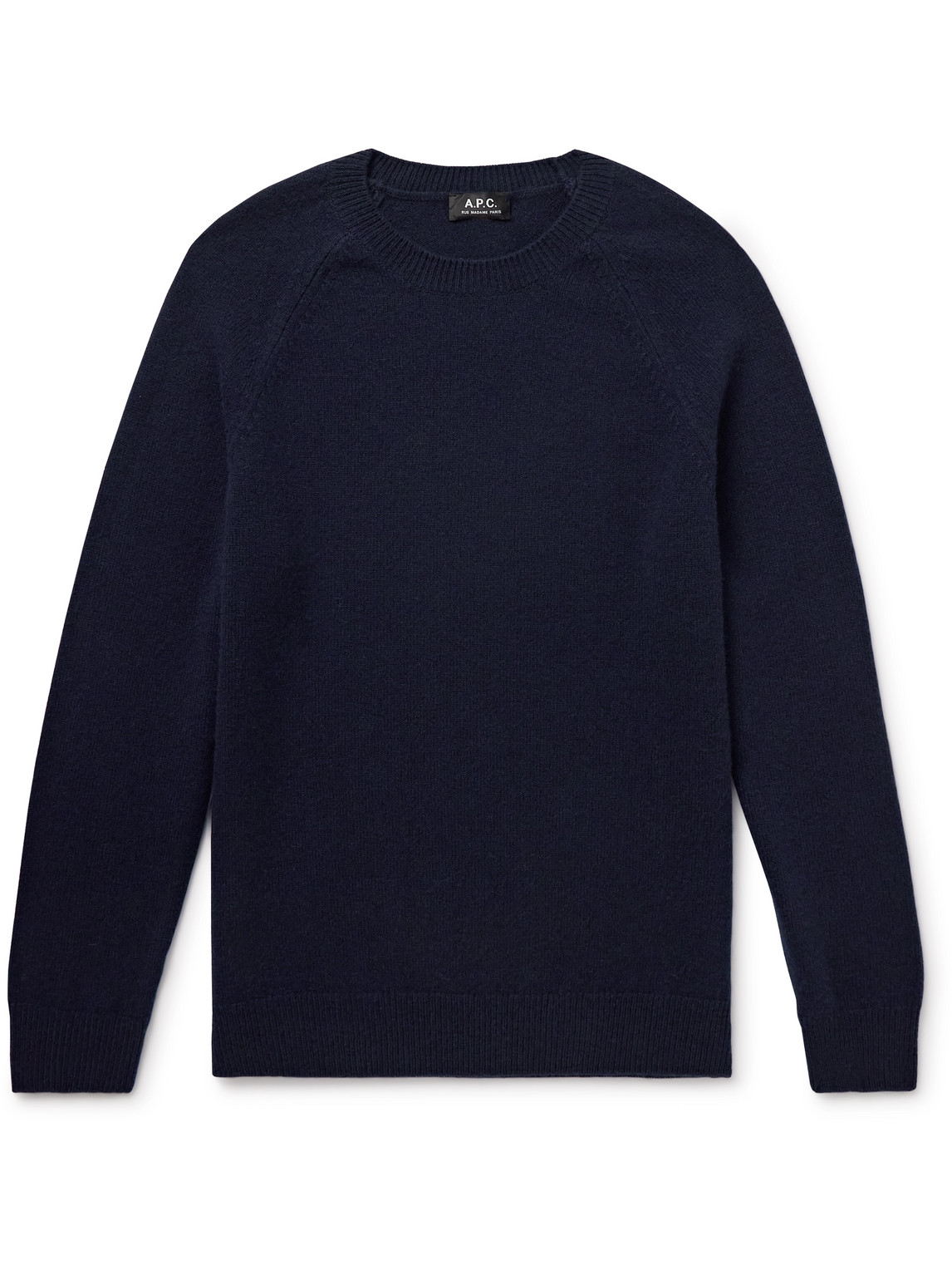 Apc Pierre Wool Sweater In Blue