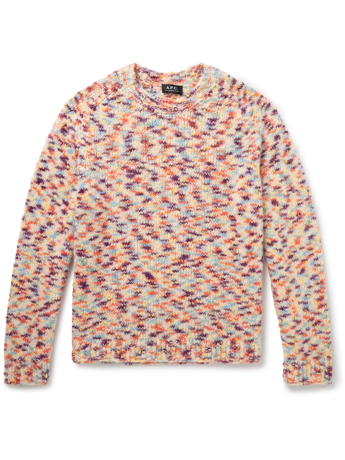 Apc Knitted Sweater In Multi