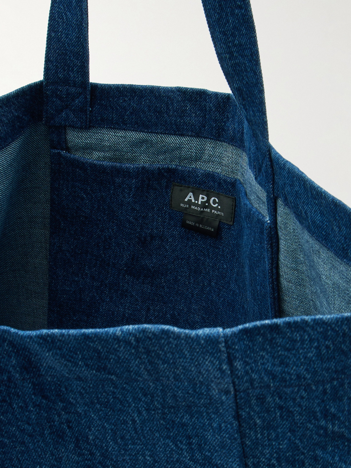 Apc Blue Diane Carpenter Shopping Tote In Blue