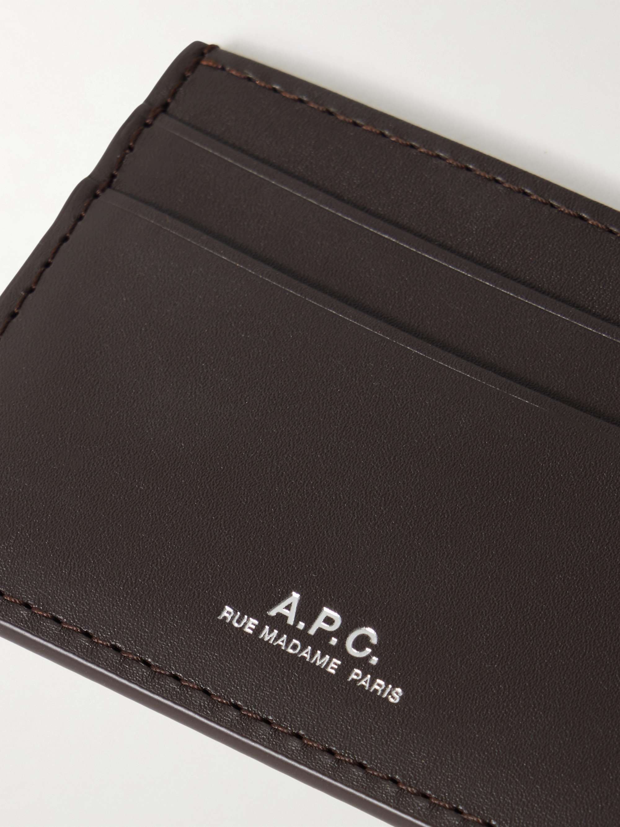 A.P.C. Andre Leather Cardholder