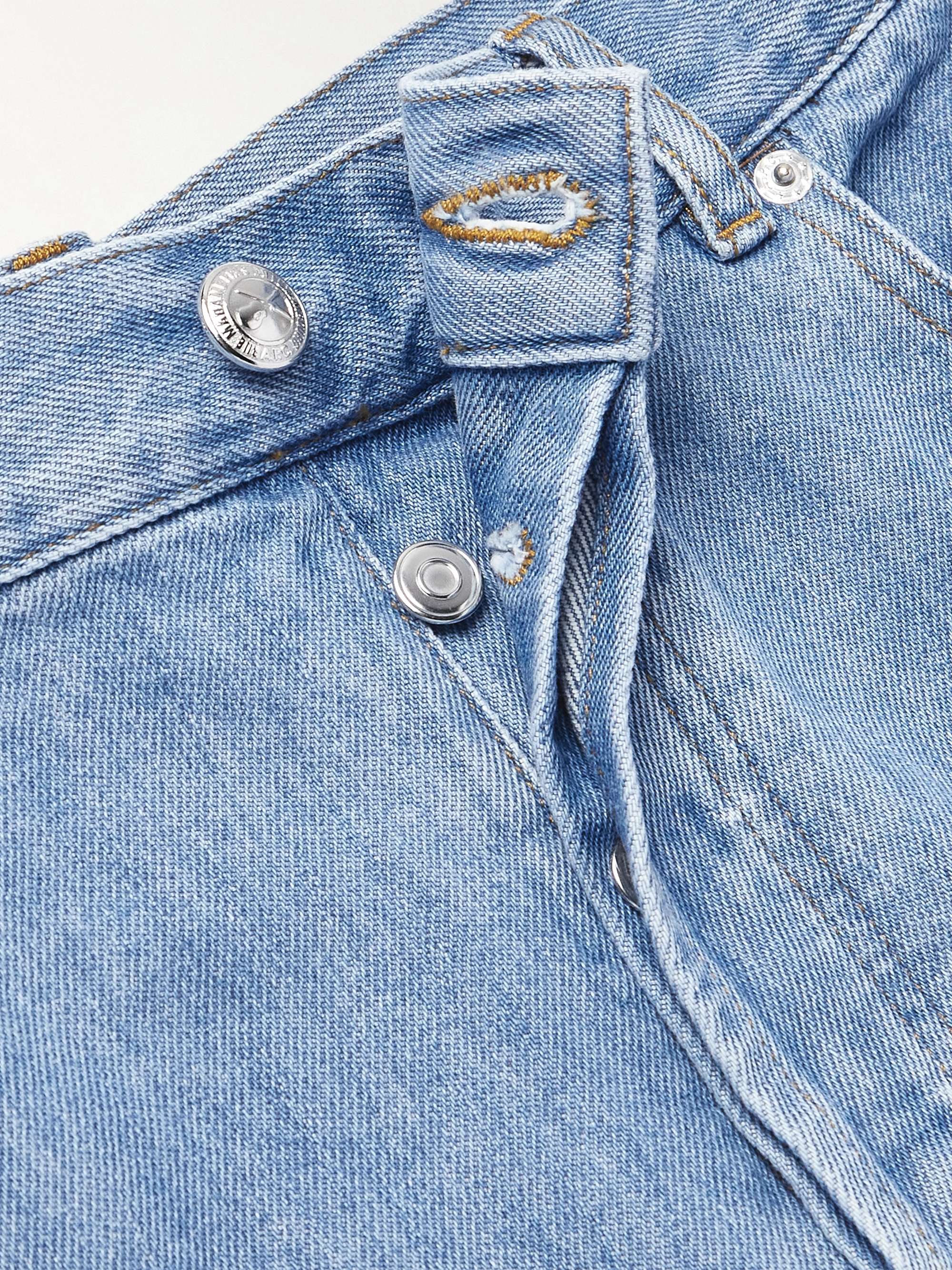 A.P.C. Fairfax Straight-Leg Stonewashed Jeans for Men | MR