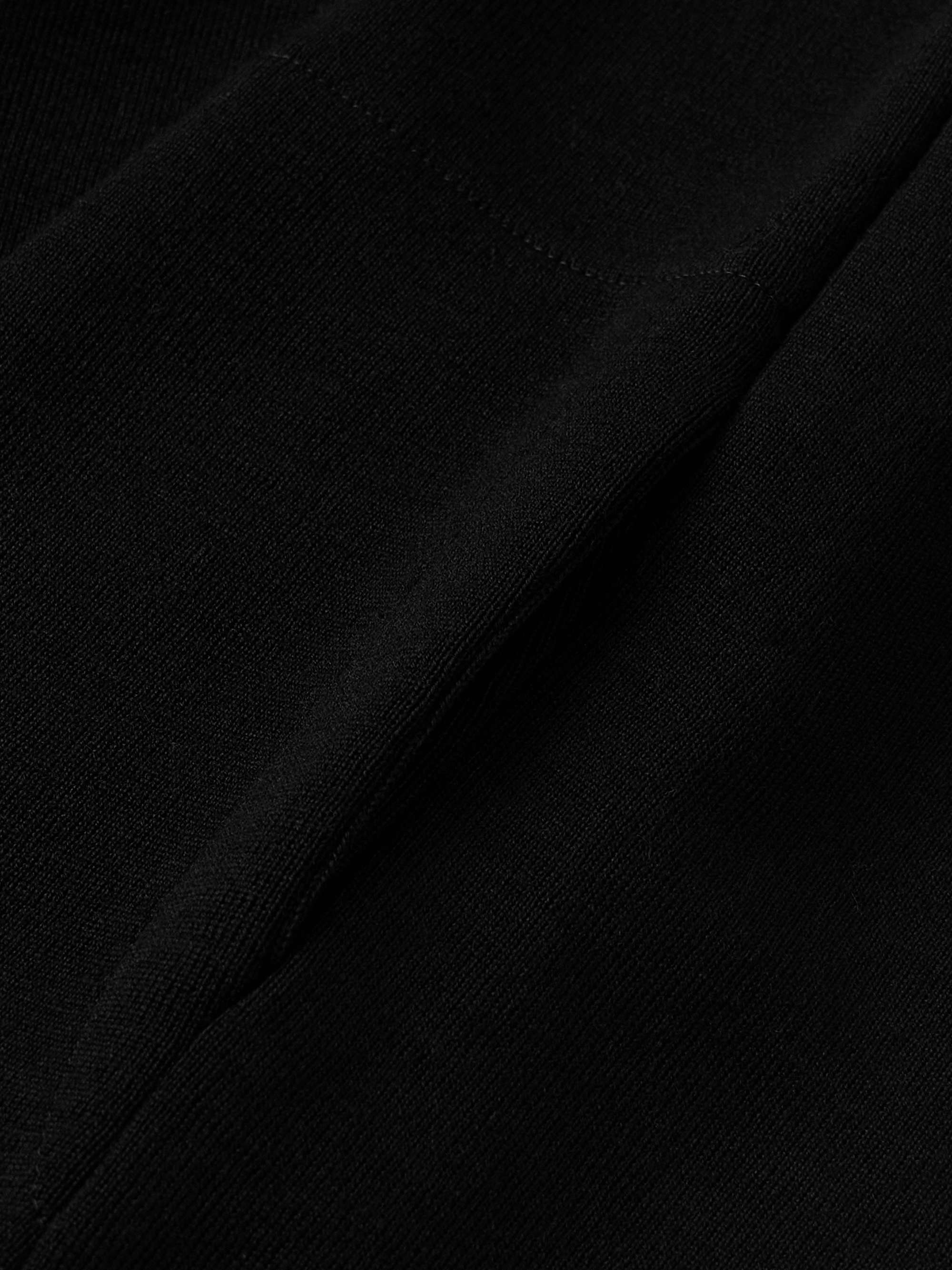 S.N.S. HERNING Naval Virgin Wool Zip-Up Cardigan