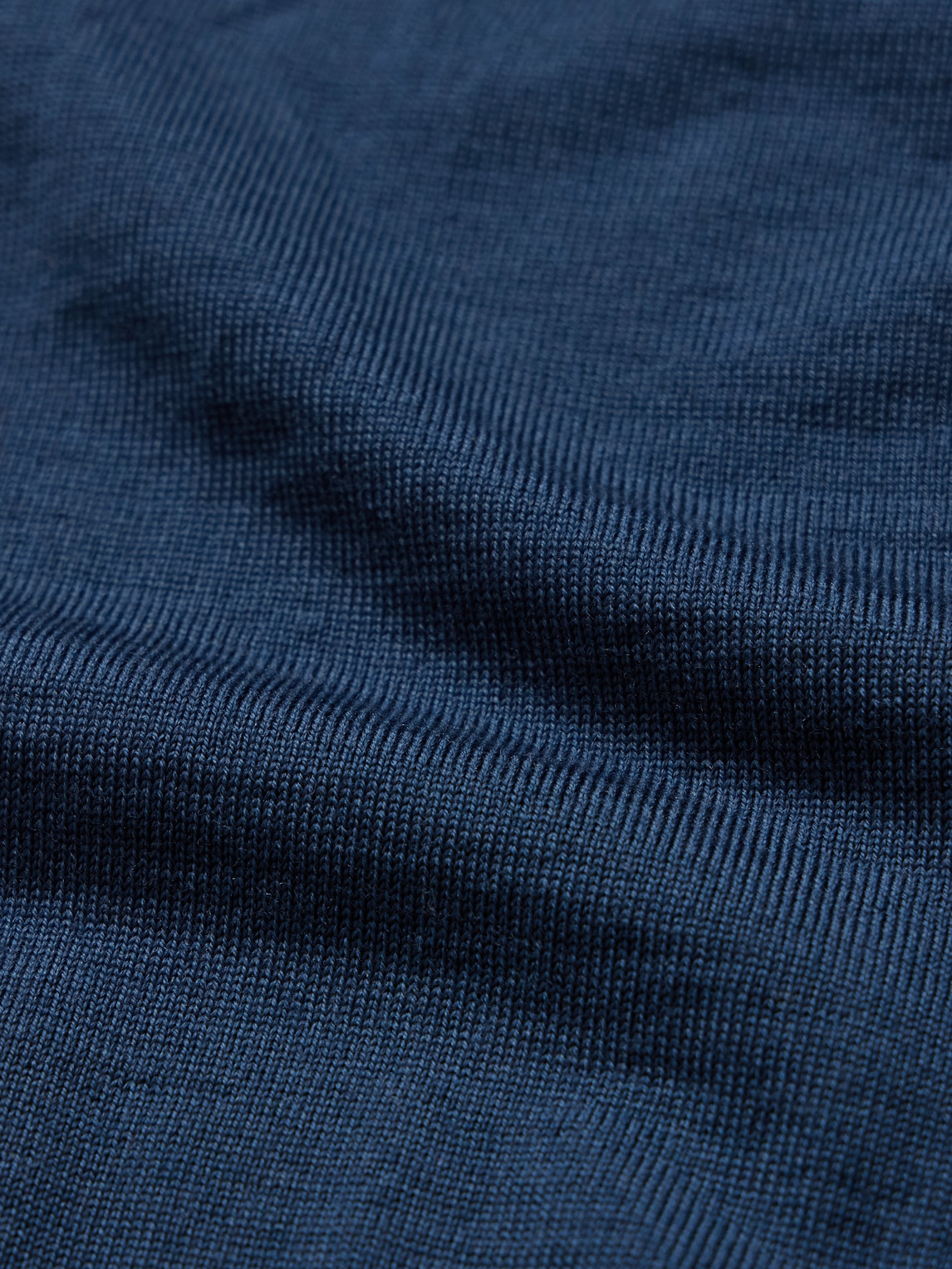 S.n.s Herning Nimbus Slim-fit Virgin Wool Sweater In Blue