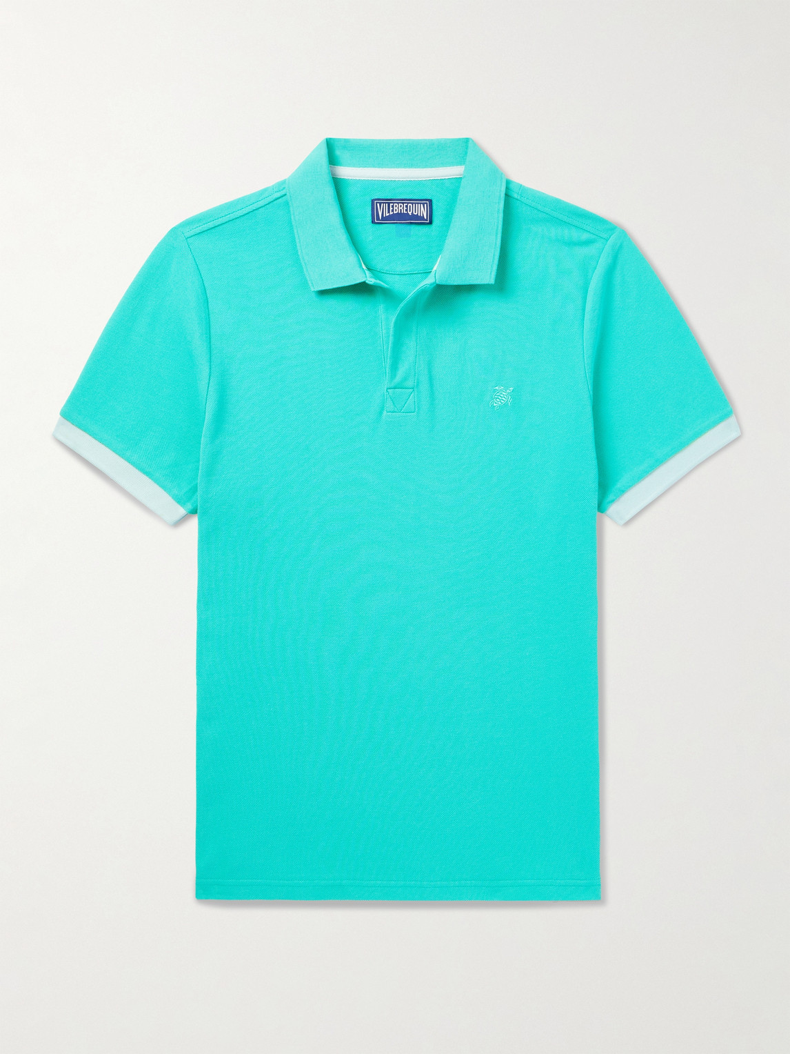 Vilebrequin lim-Fit Logo-Embroidered Cotton-Piqué Polo hirt - Men