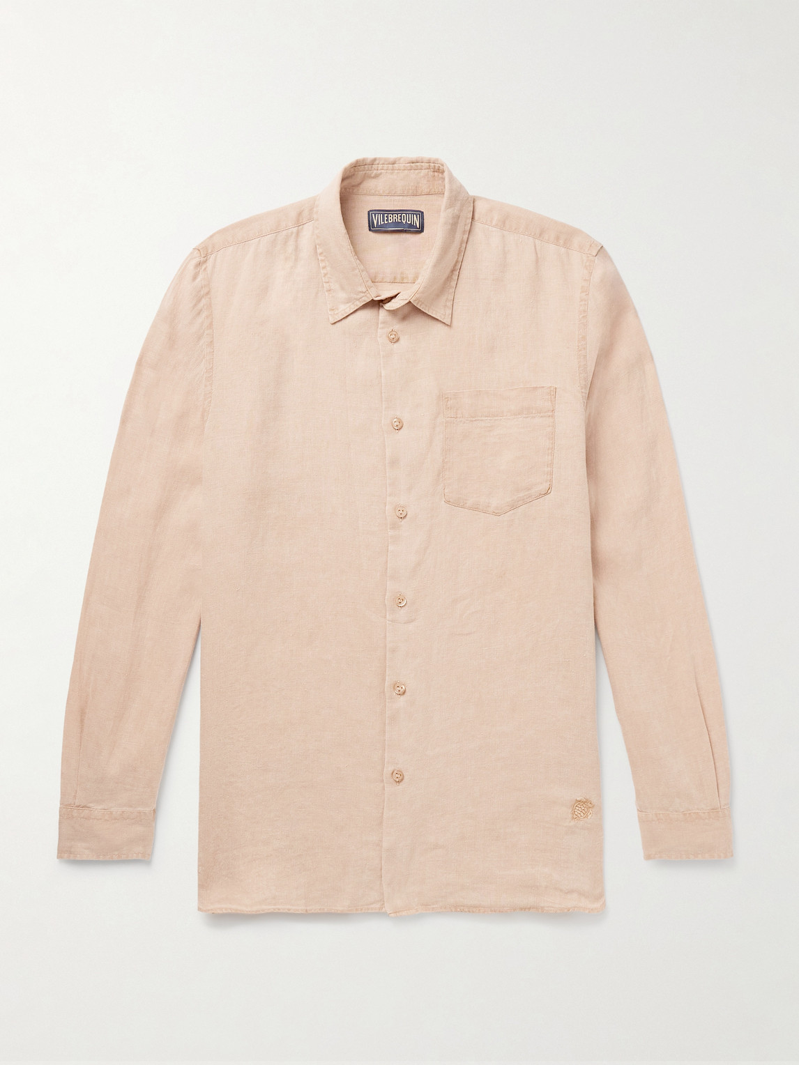 Vilebrequin Caroubis Linen hirt - Men