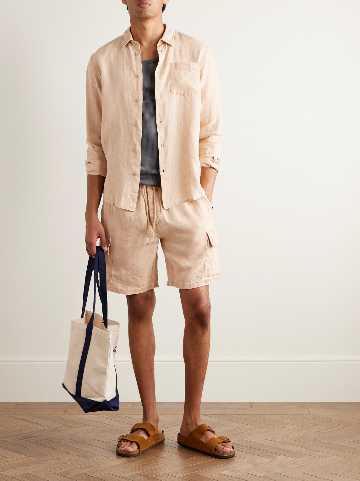 Vilebrequin Caroubis Linen Shirt