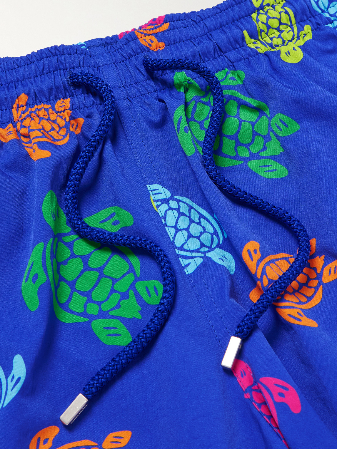 Vilebrequin Tortoise Print Swim Shorts In Blue