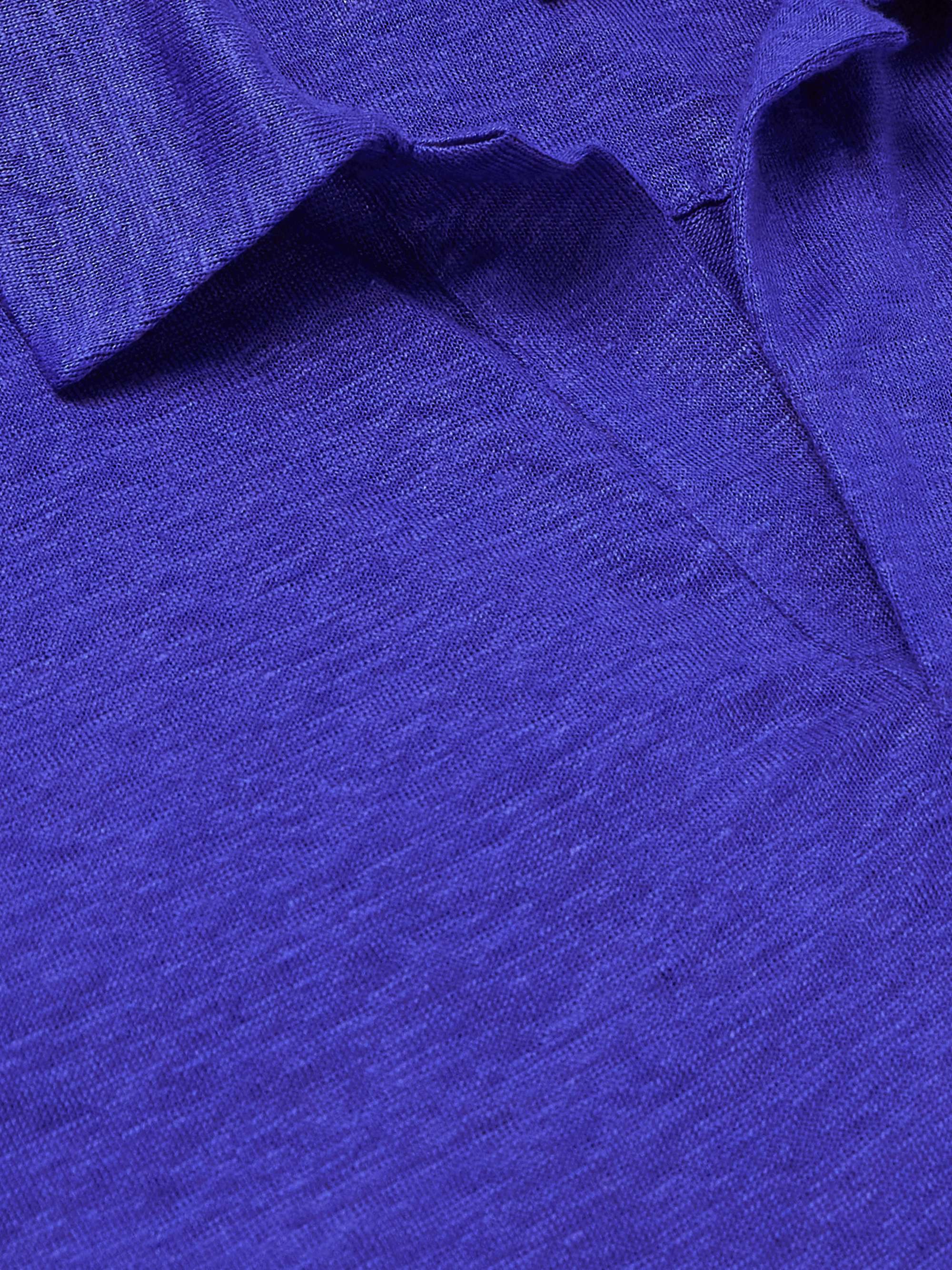 VILEBREQUIN Pyramid Linen-Jersey Polo Shirt