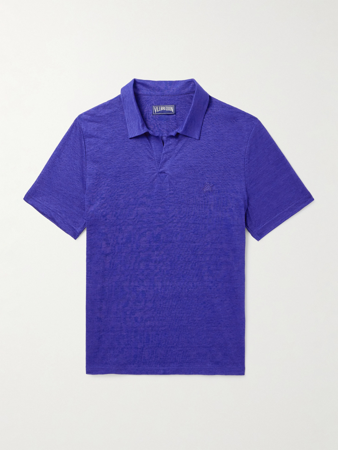 Vilebrequin Pyramid Linen-Jersey Polo hirt - Men