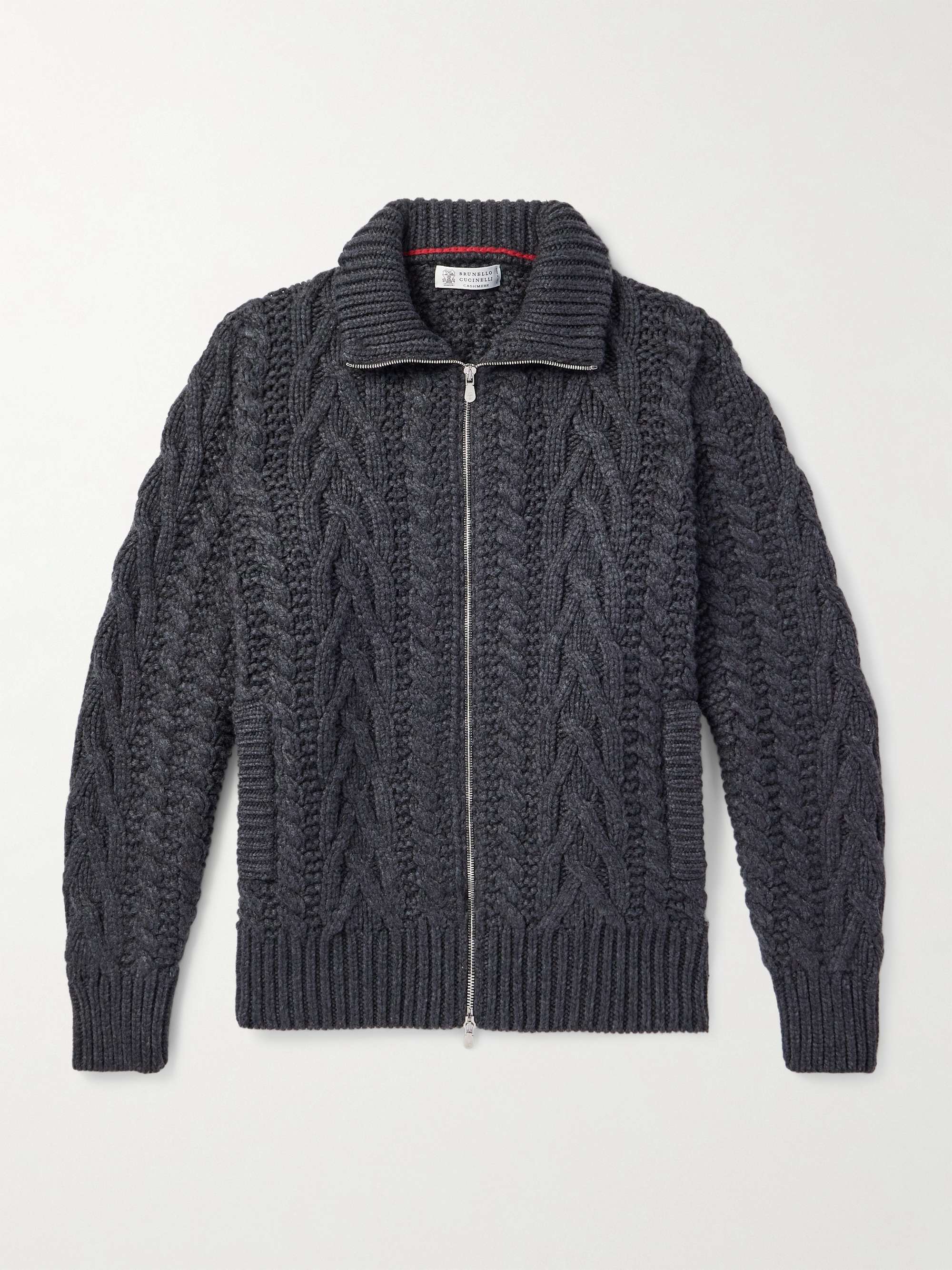 Brunello Cucinelli Made in Italy Heavy Knit 100% Cashmere