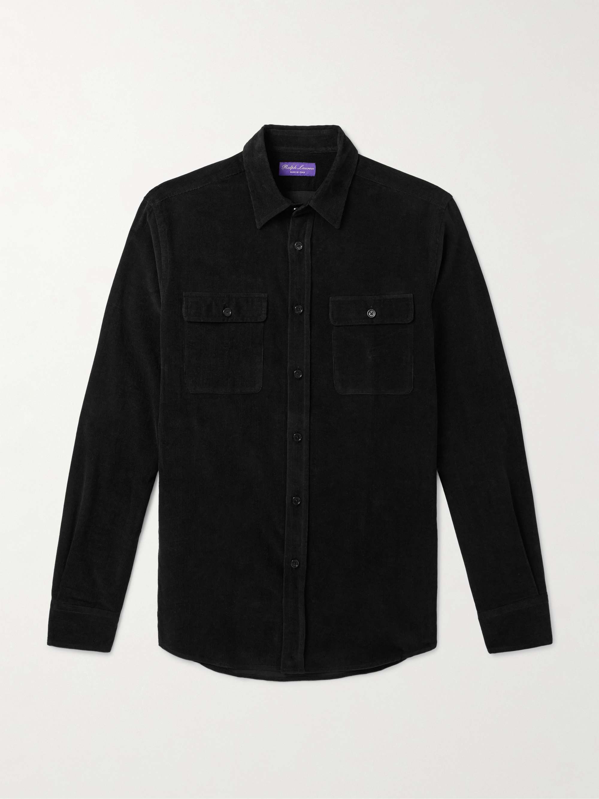 Ralph lauren corduroy shirt mens sales