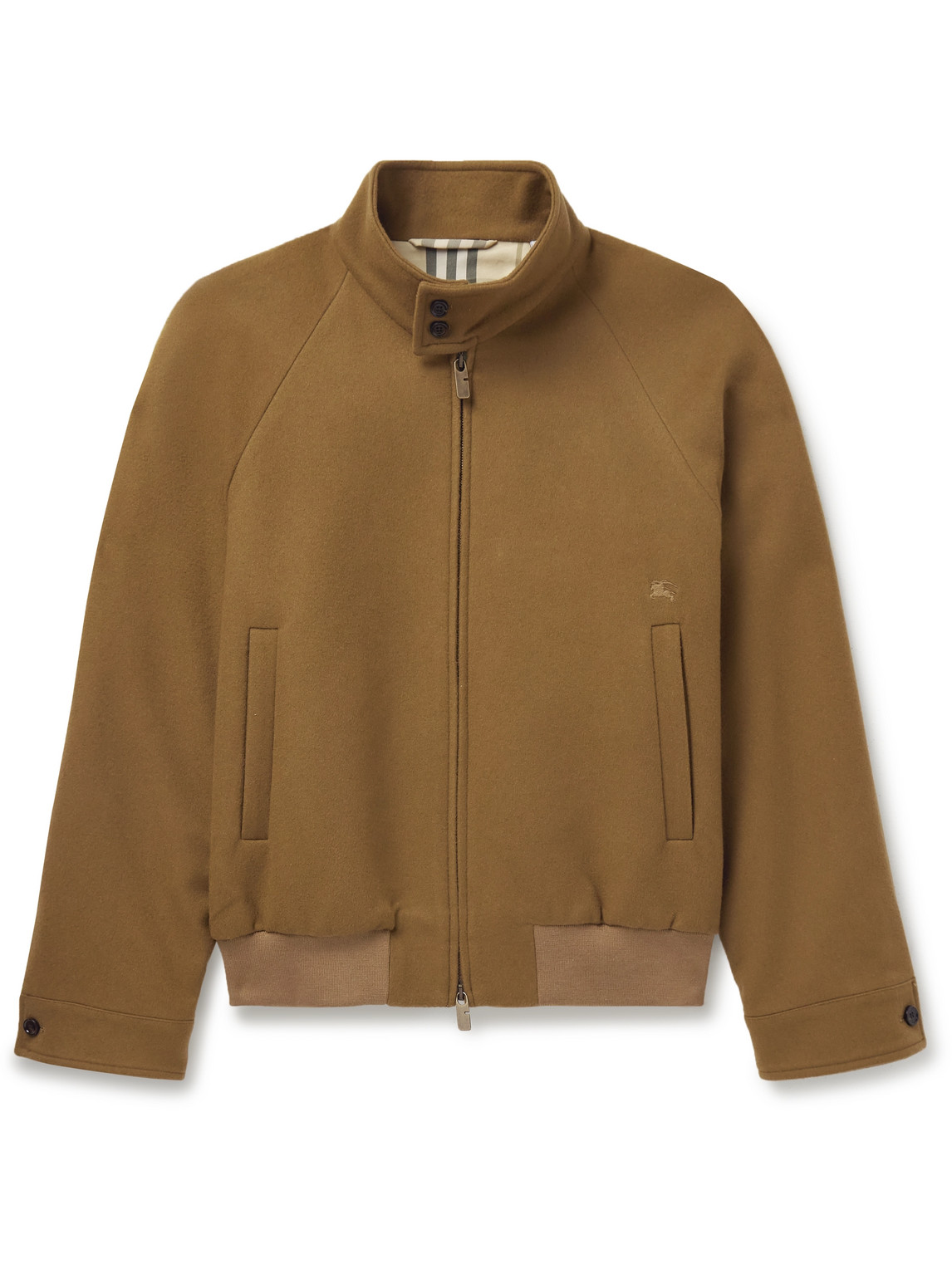 Burberry Man Jacket Camel Size 44 Cashmere In Brown