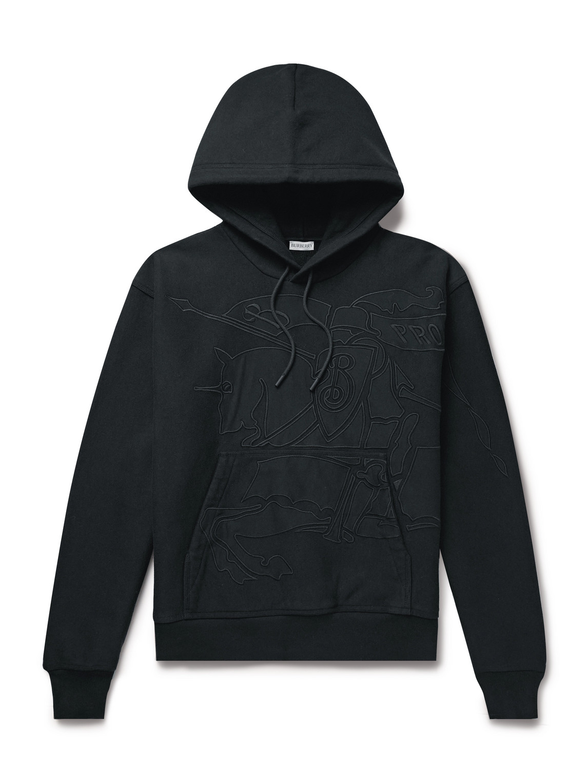 Burberry◆アンズデル ロゴ フーディ Burberry - Ansdell Logo-Print Cotton-Jersey Hoodie - Curated