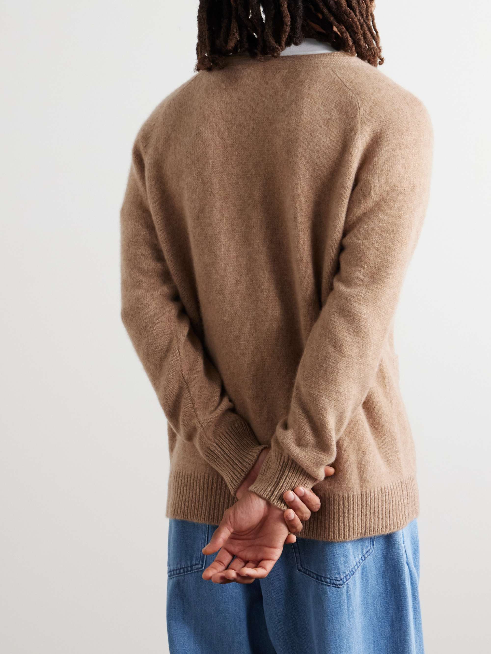 THE ELDER STATESMAN Cashmere Cardigan