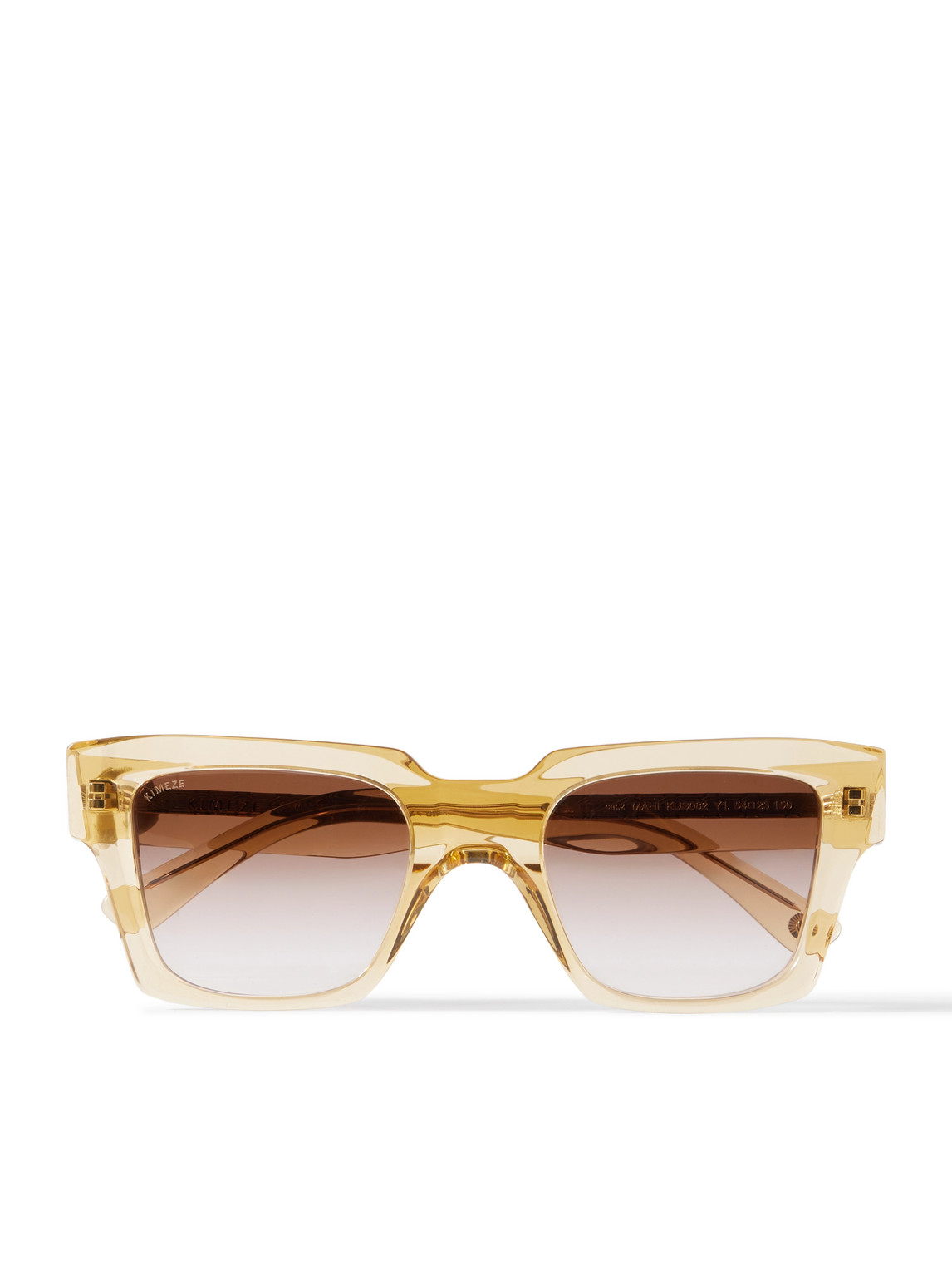 KIMEZE – Mahi Oversized Square-Frame Mazzucchelli Acetate Sunglasses