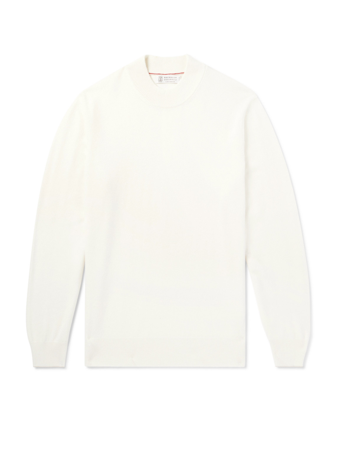 Mock-Neck Cashmere Sweater