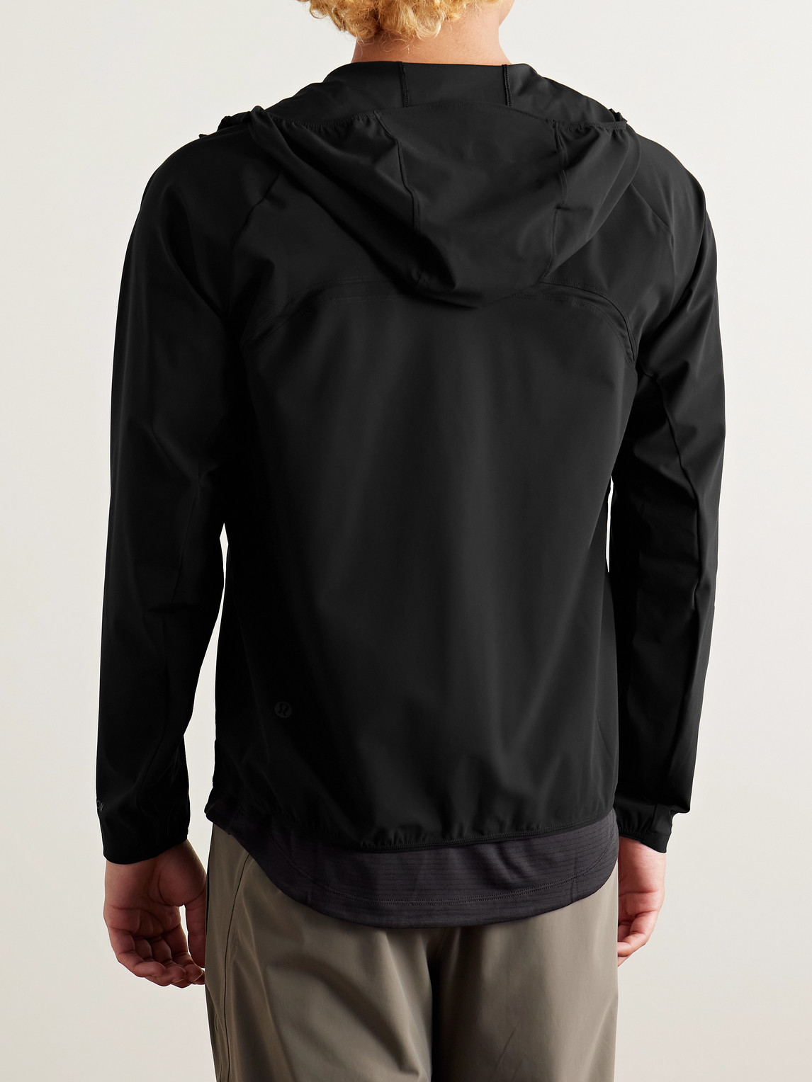 LULULEMON PACE BREAKER RECYCLED-NYLON AND LYCRA®-BLEND HOODED JACKET
