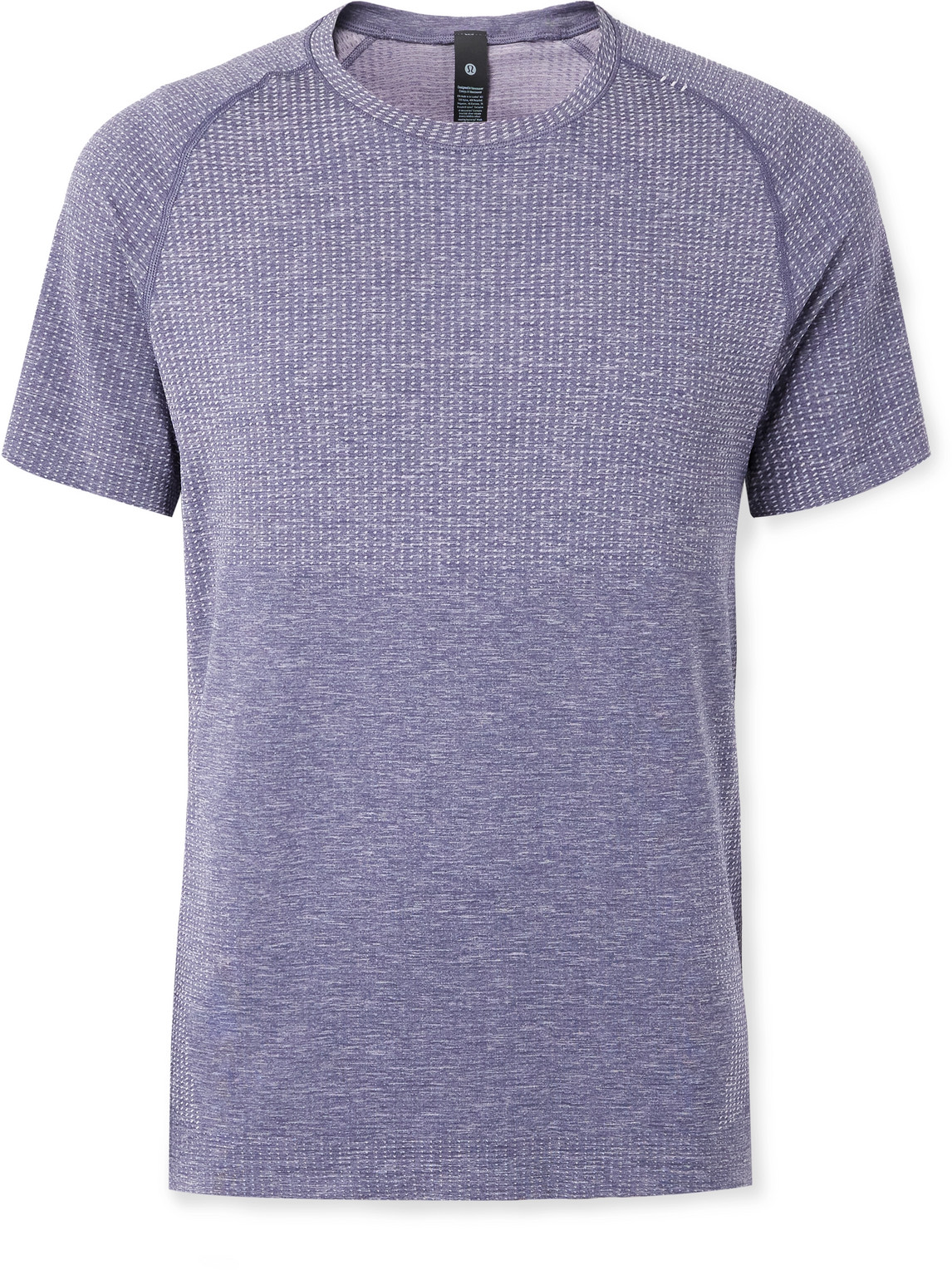 Lululemon Metal Vent Tech 2.5 Stretch-jersey T-shirt In Purple