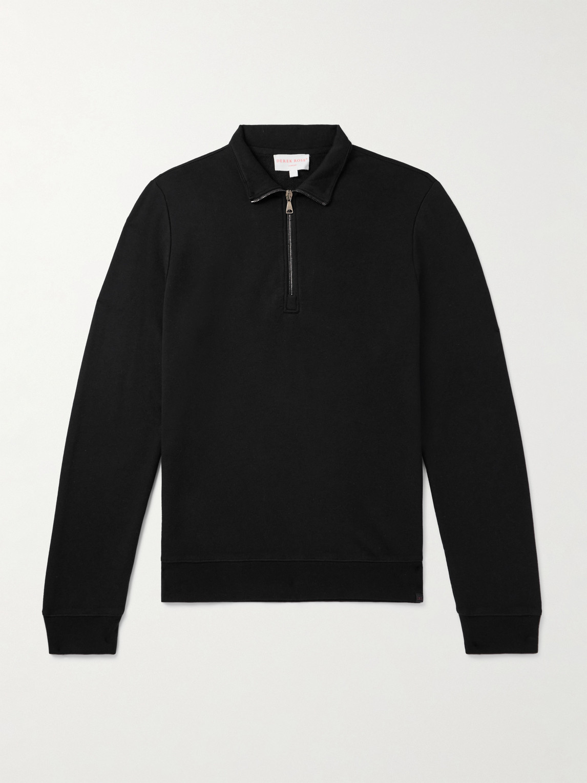 Derek Rose Cotton and Modal-Blend Jersey Half-Zip weatshirt - Men