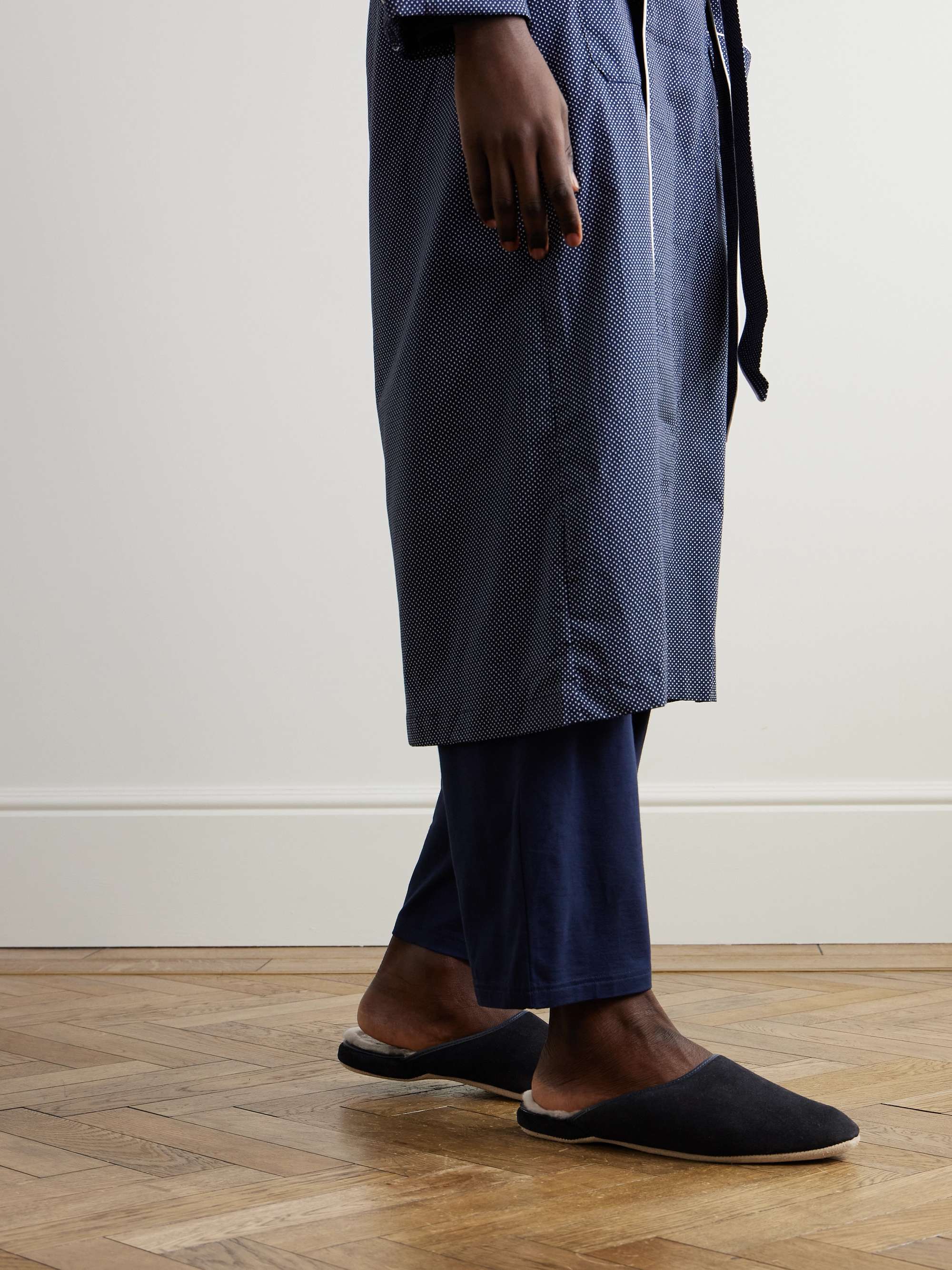 RICK OWENS Shearling Mules for Men | MR PORTER