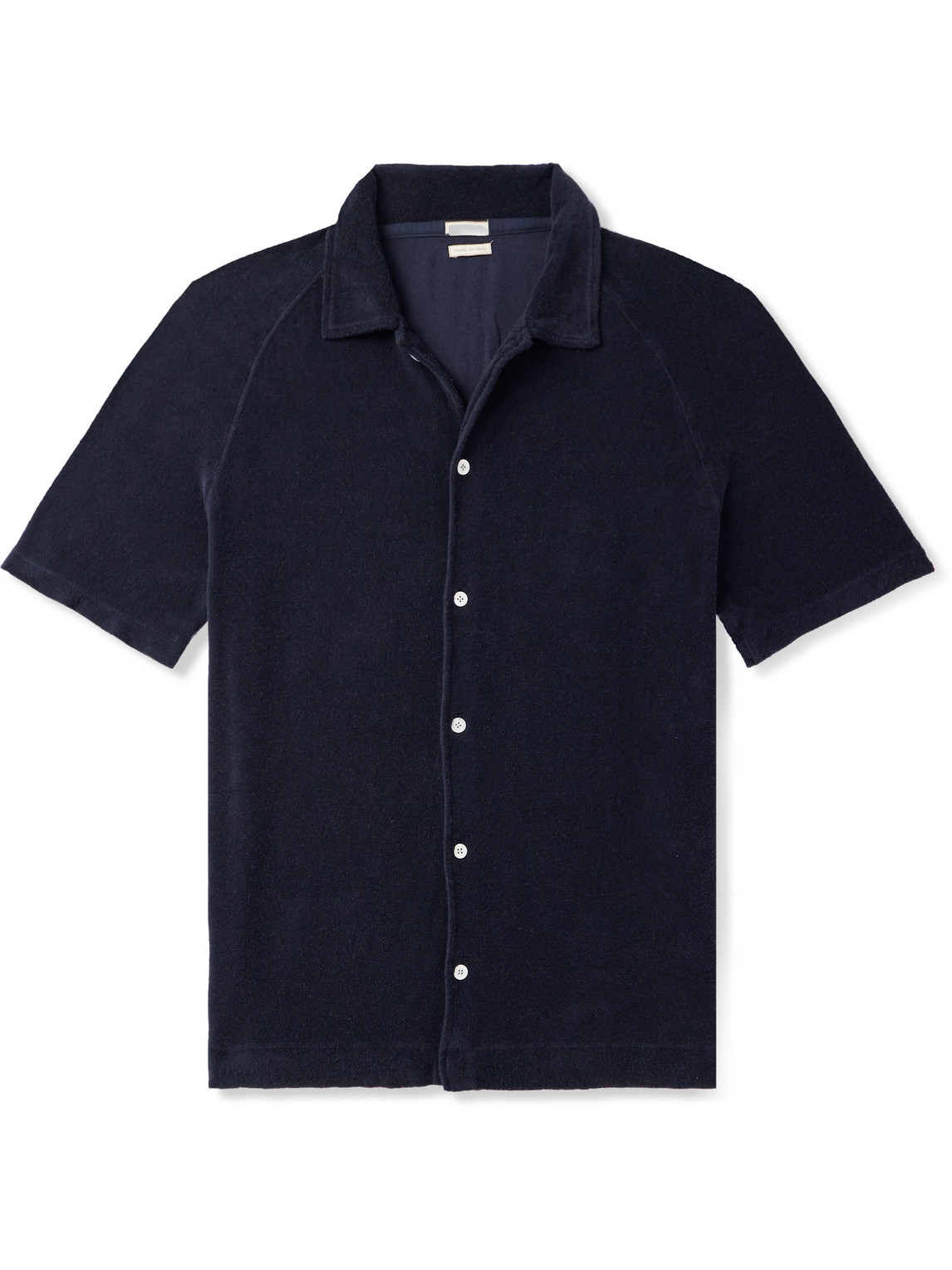 Massimo Alba Cruiser Terry Shirt In Blue