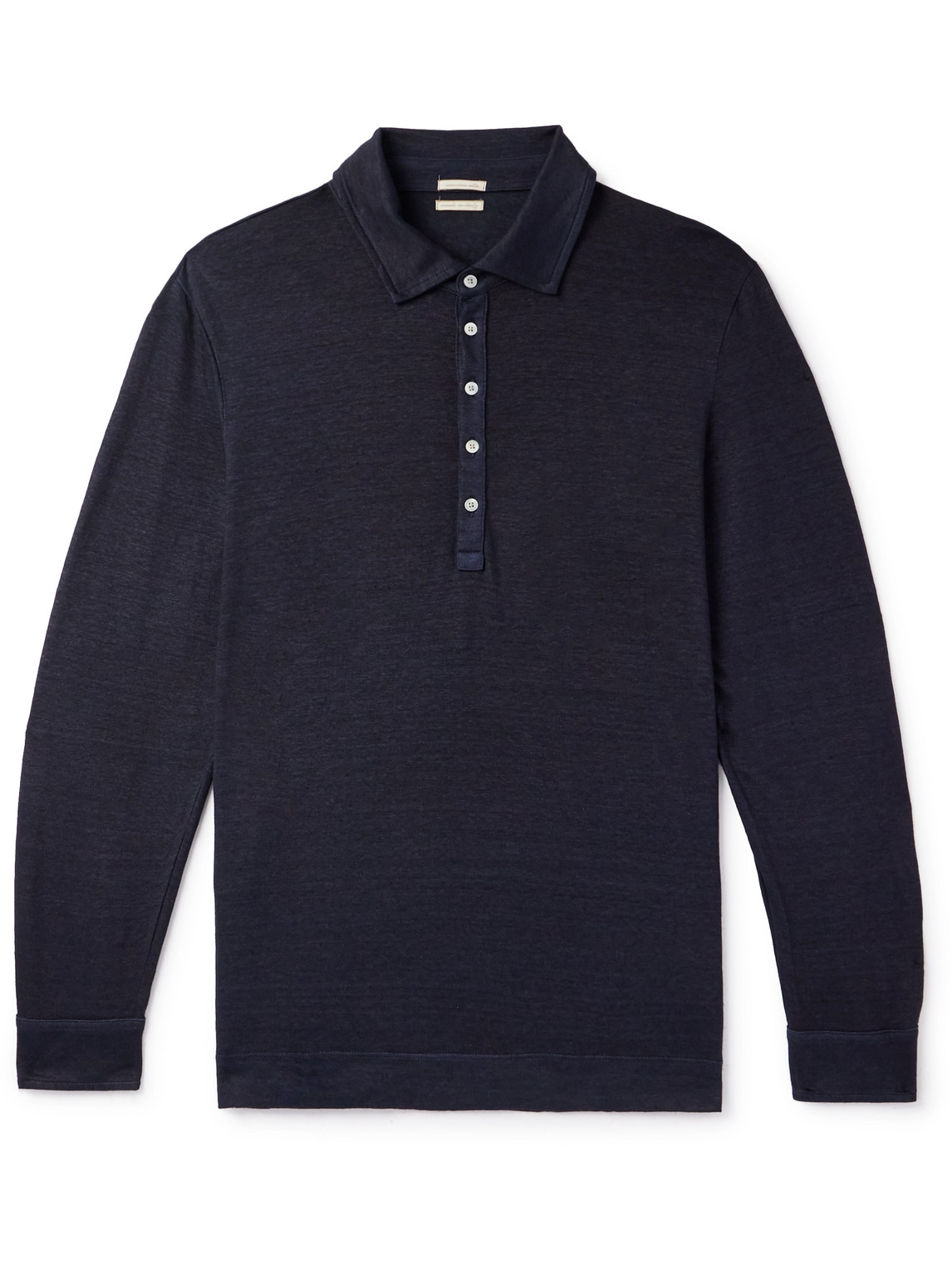 Raya Linen and Cotton-Blend Polo Shirt
