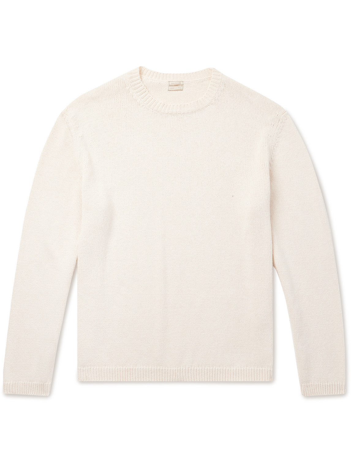 Leo Cotton and Silk-Blend Sweater