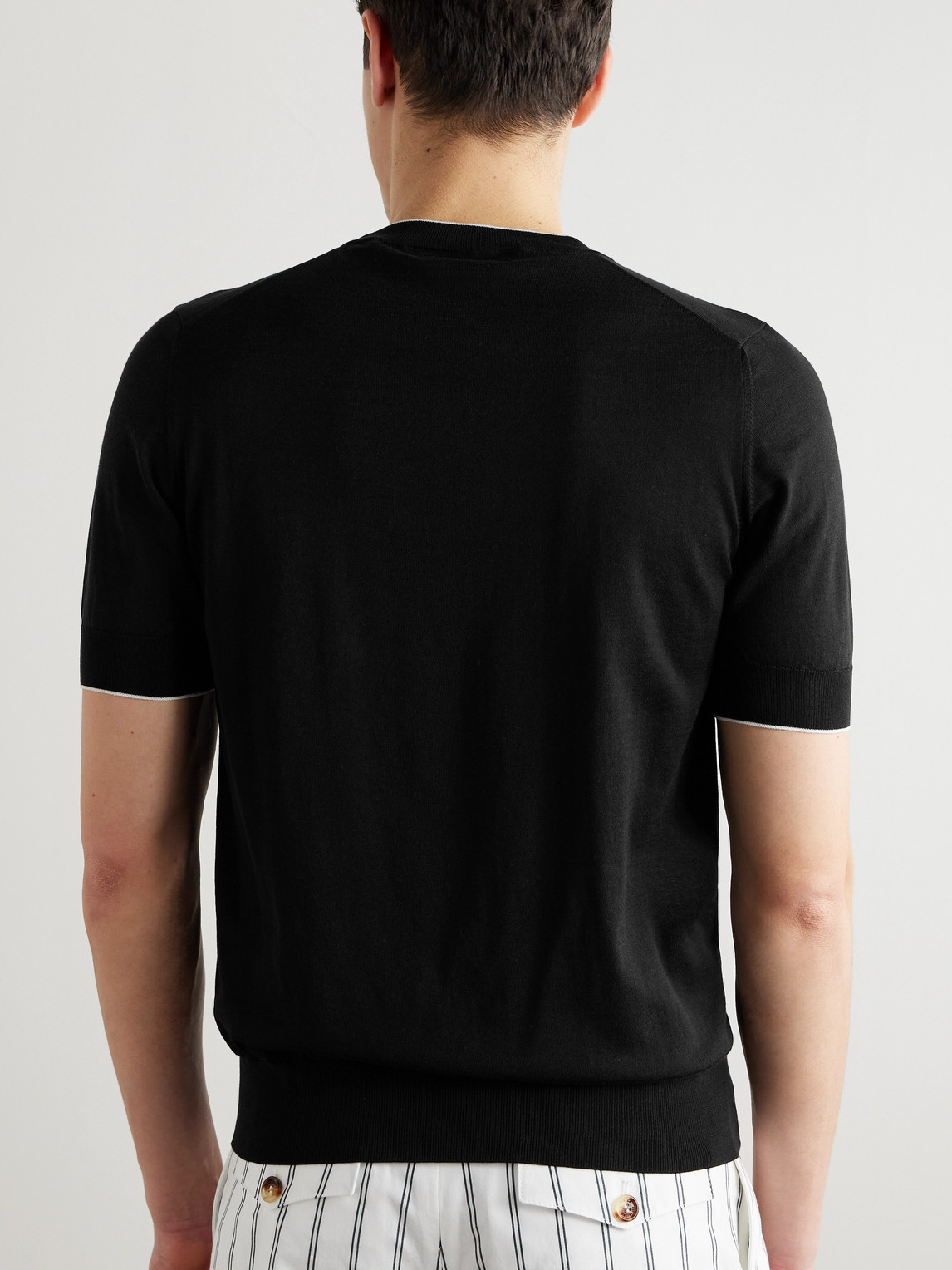 Brunello Cucinelli Cotton T-shirt In Black