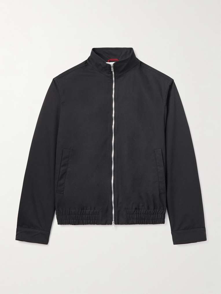 Brunello Cucinelli — Cotton-Blend Twill Bomber Jacket