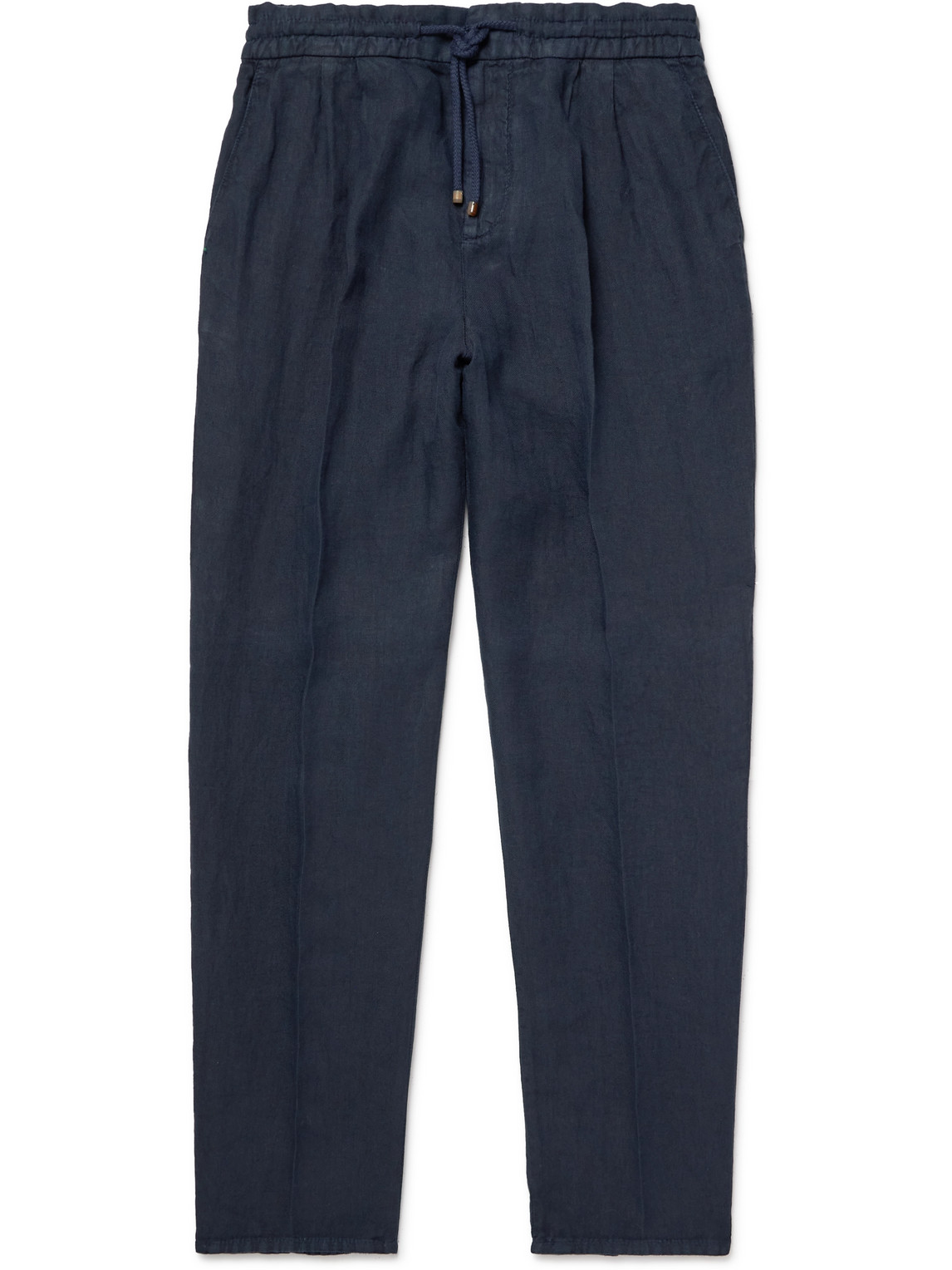 Brunello Cucinelli Corduroy Trousers Pants Blue In Blue