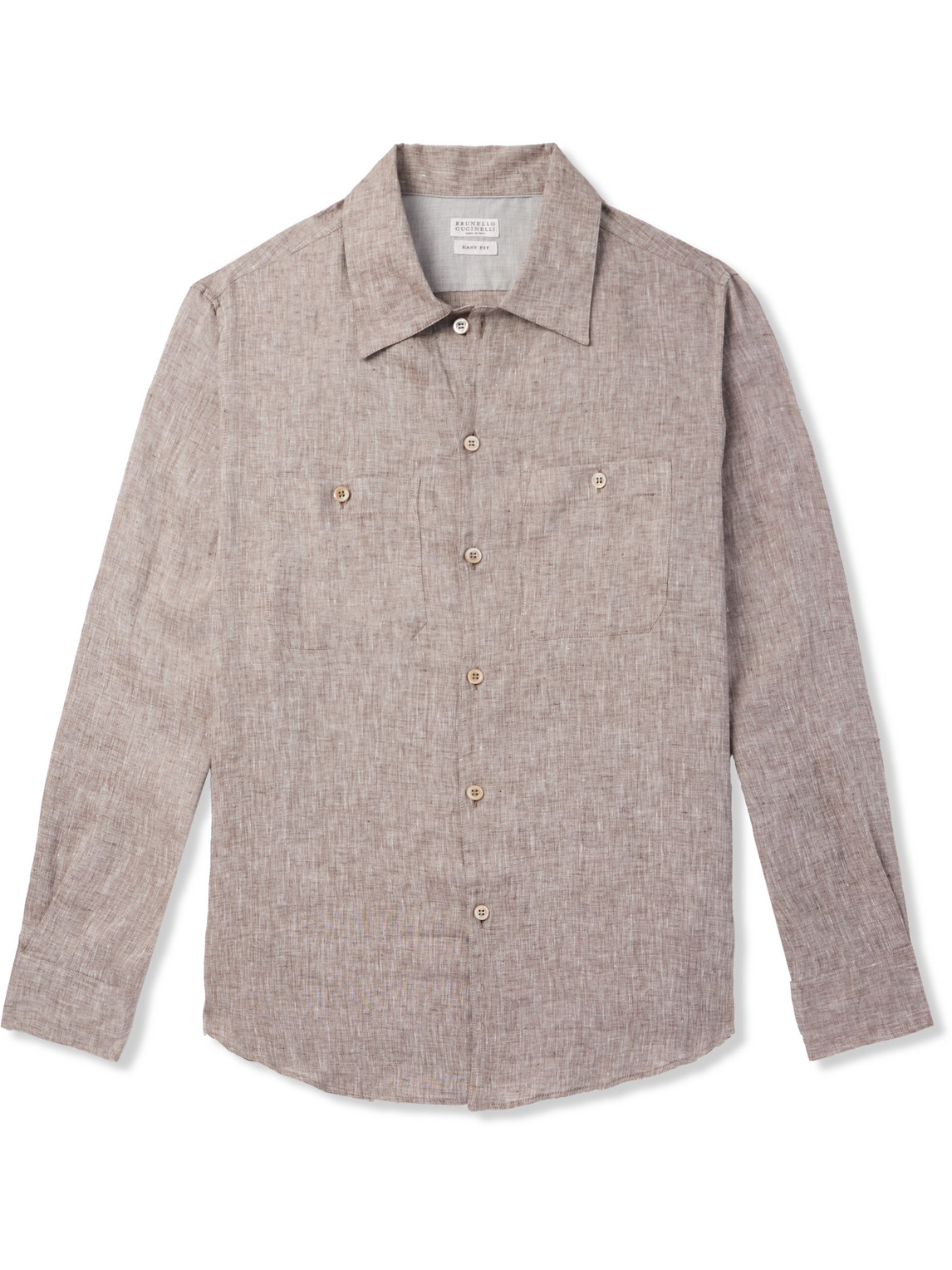 Brunello Cucinelli lub Linen hirt - Men
