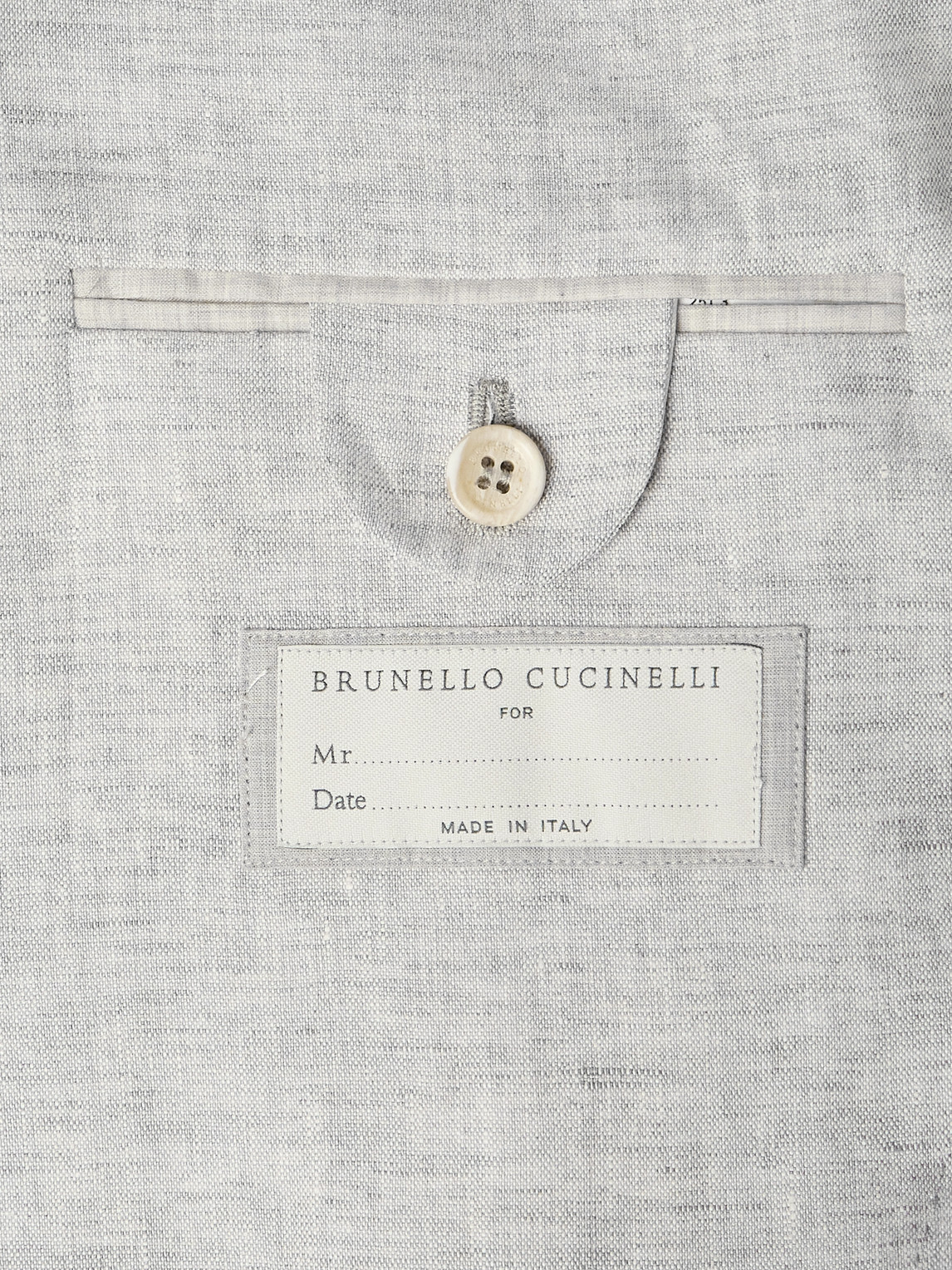 Brunello Cucinelli Linen Blazer In Unknown