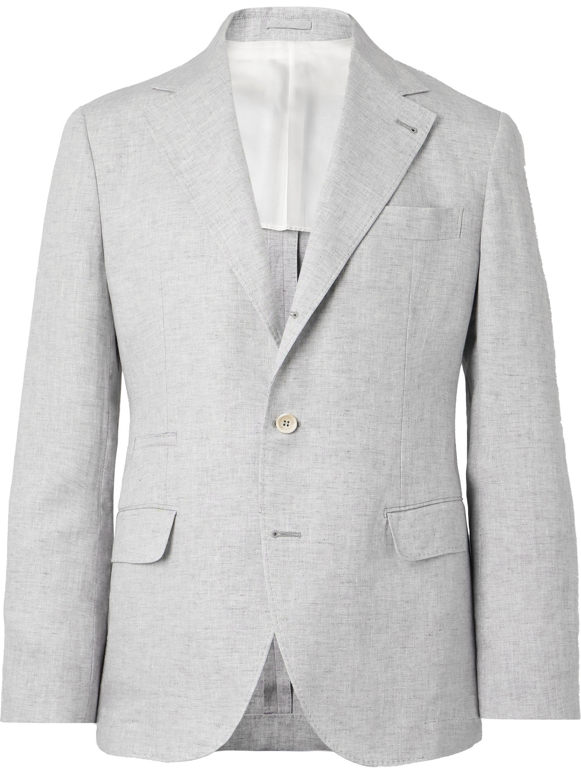 Brunello Cucinelli Linen Blazer In Unknown