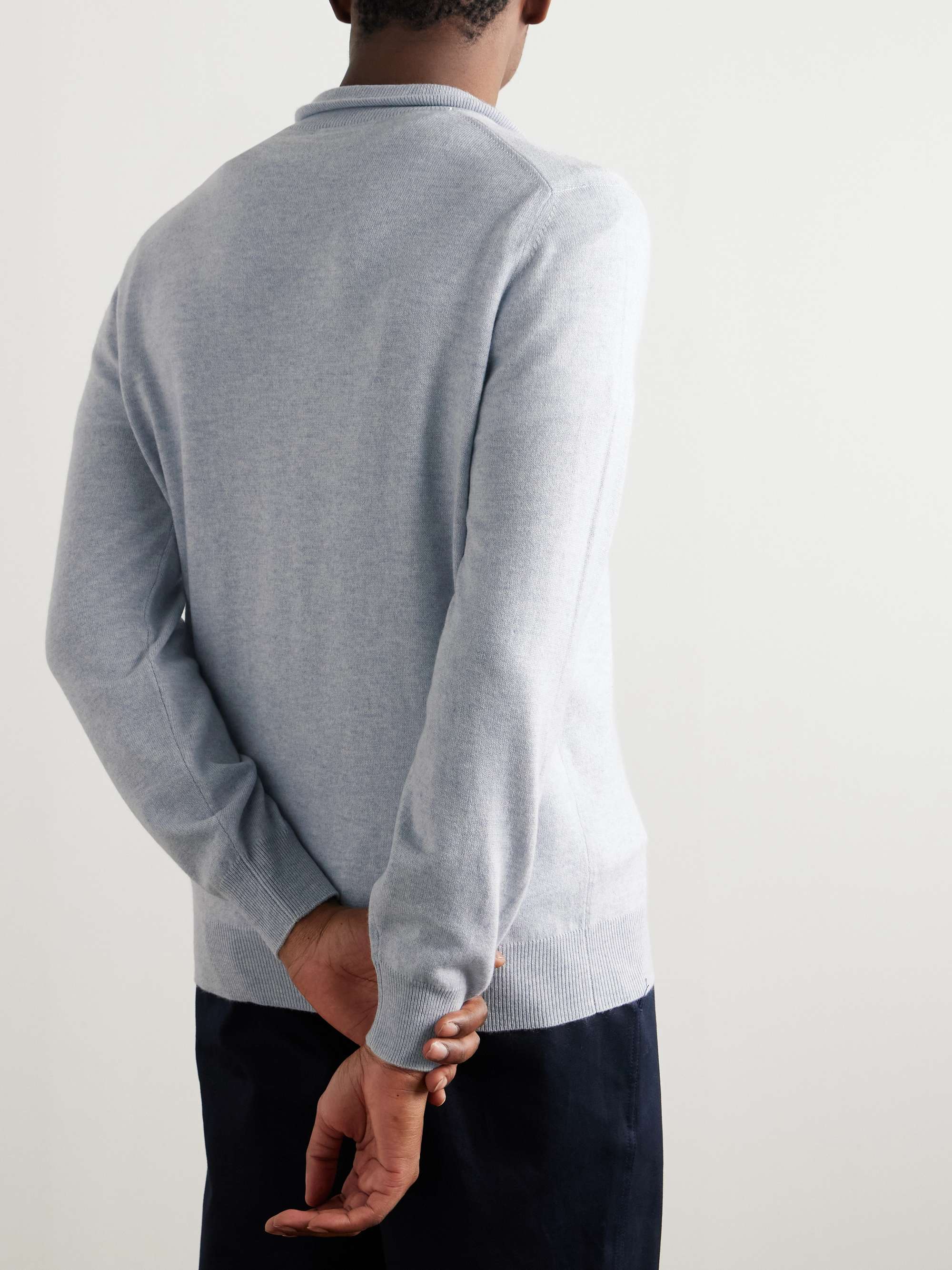 BRUNELLO CUCINELLI Cashmere Half-Zip Sweater