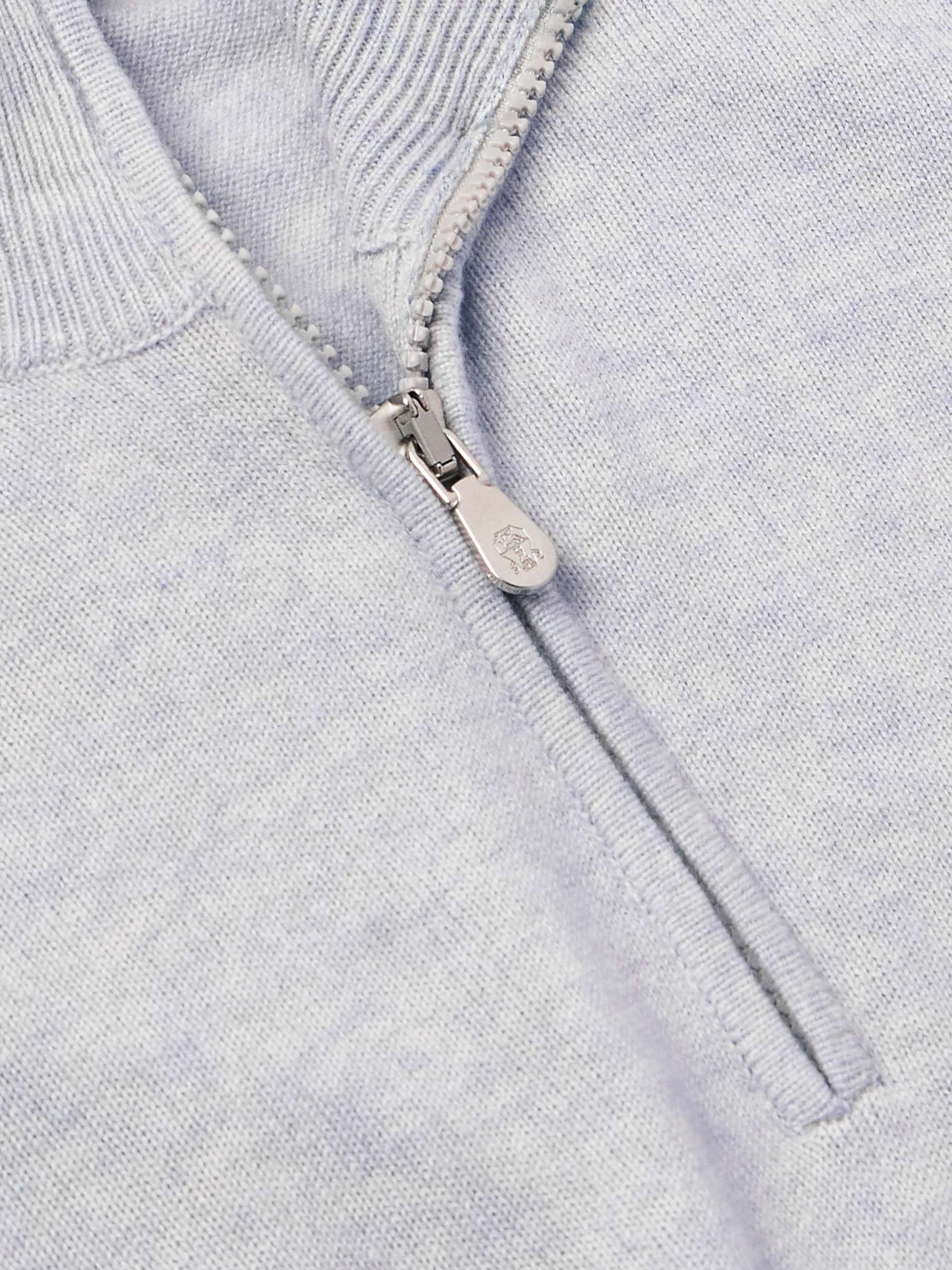 BRUNELLO CUCINELLI Cashmere Half-Zip Sweater